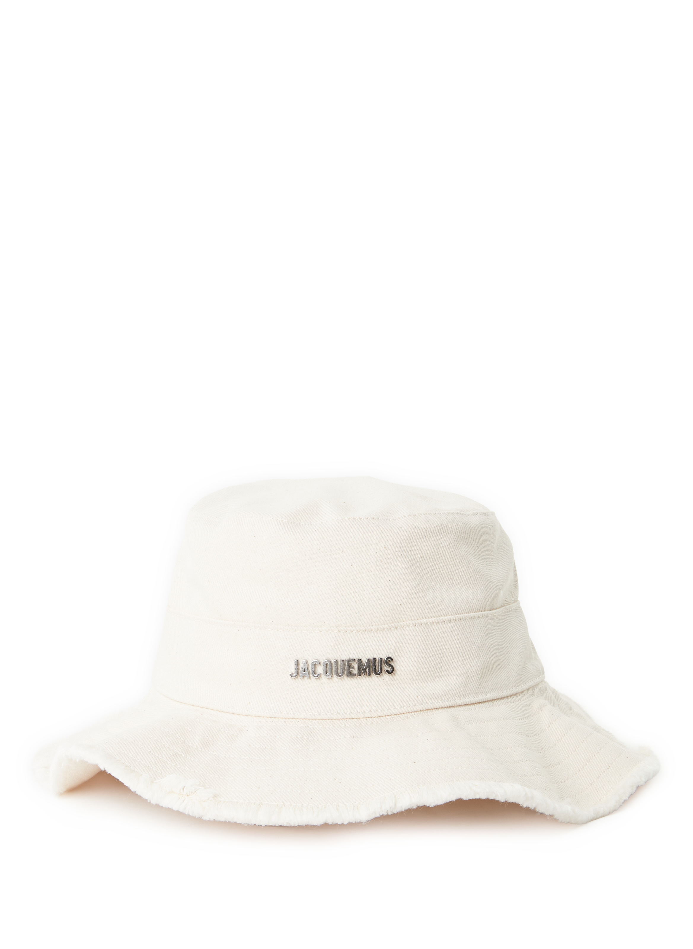 JACQUEMUS Le Bob Artichaut  en coton Blanc