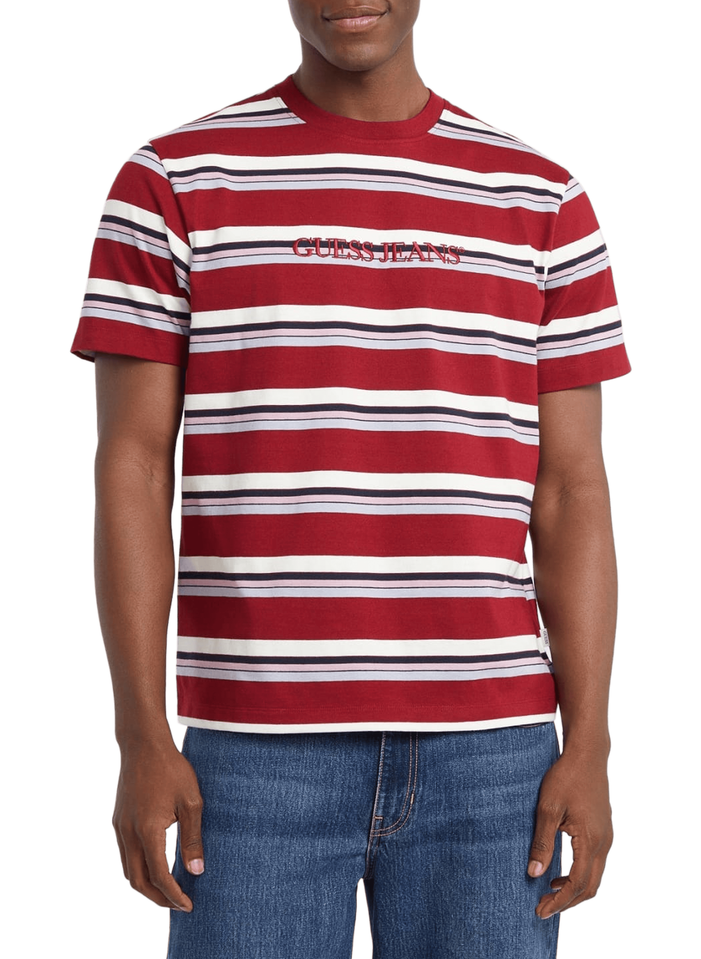 Striped T-shirt GUESS Red