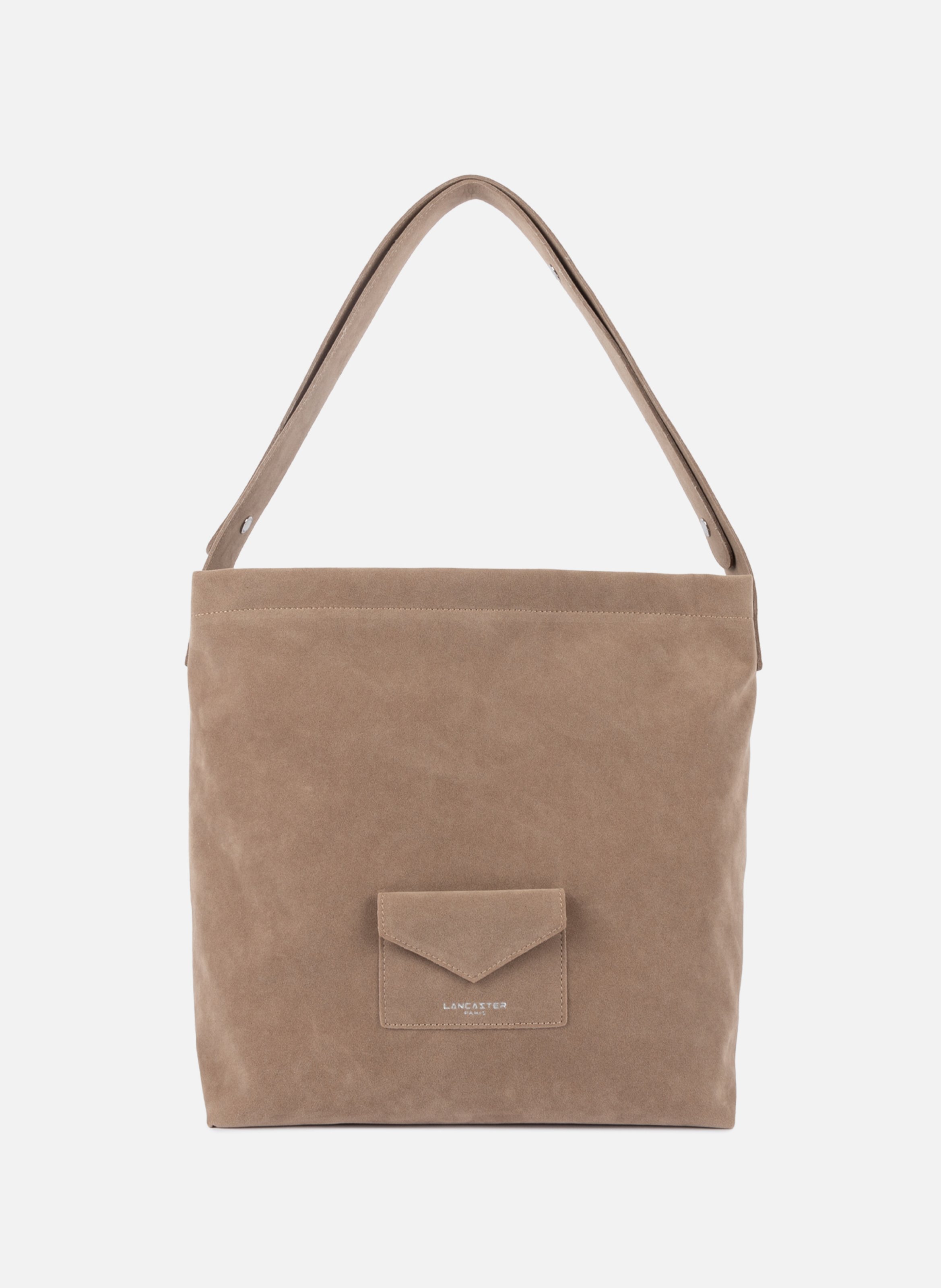 Bucket bag - Suédine KBA LANCASTER Beige