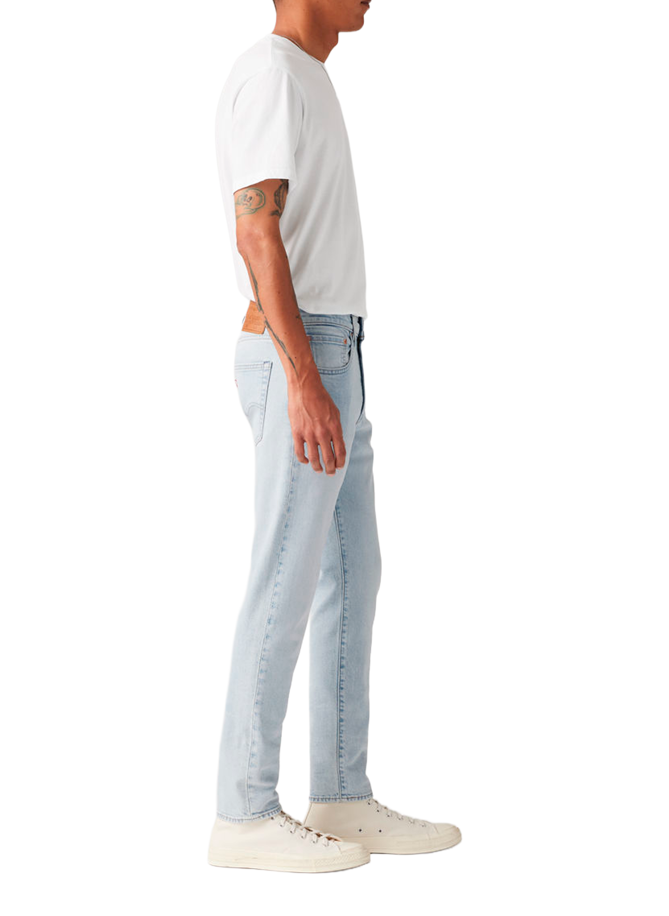 Straight cotton jeans LEVI'S Blue