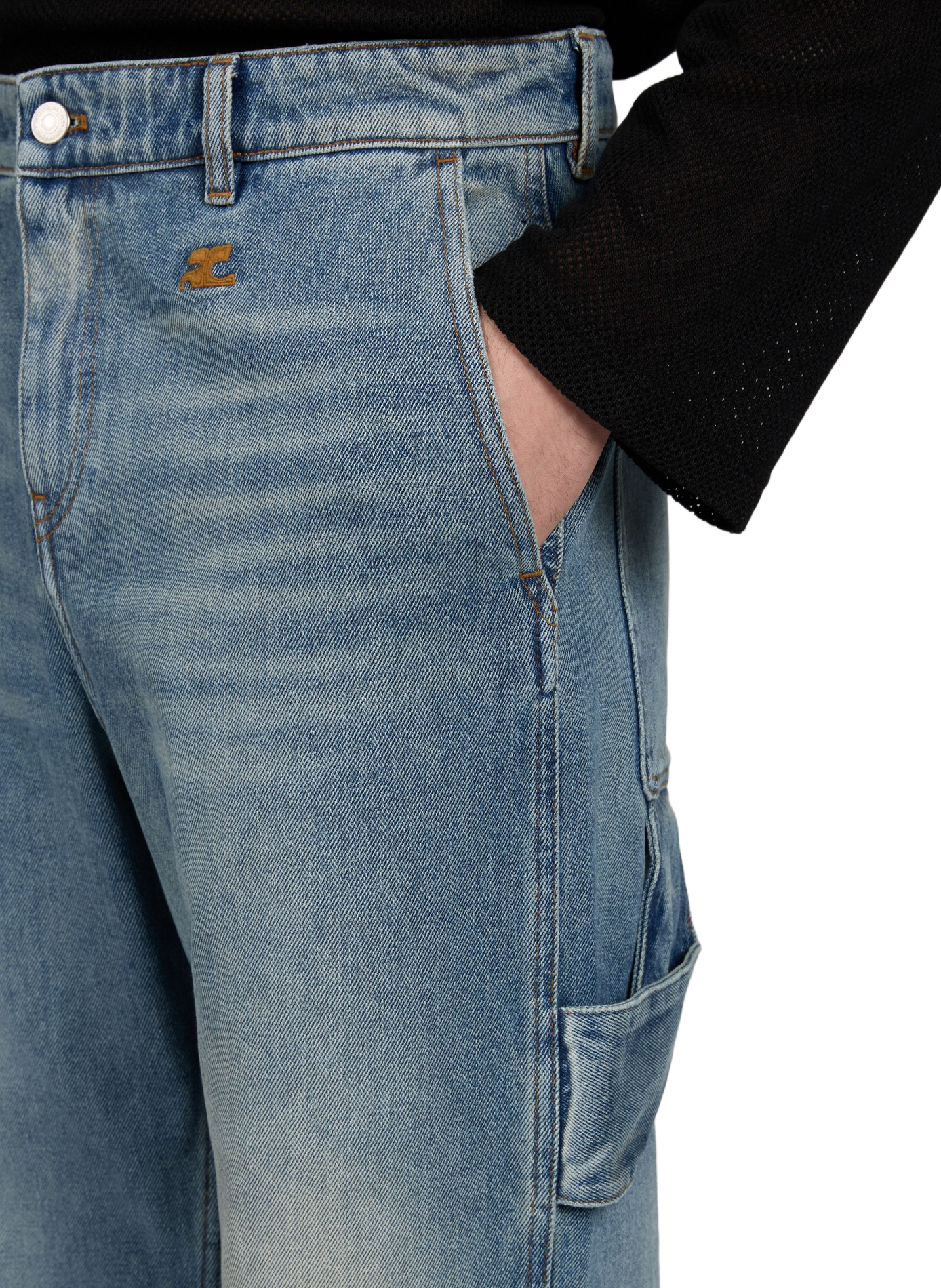 Baggy Hammer Jeans COURRÈGES Blue