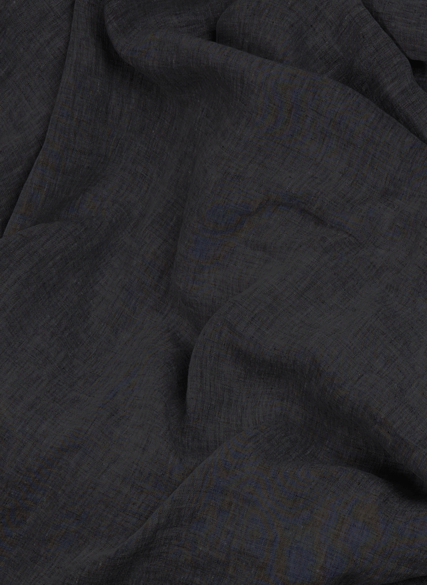 Flat linen sheet AU PRINTEMPS PARIS Grey