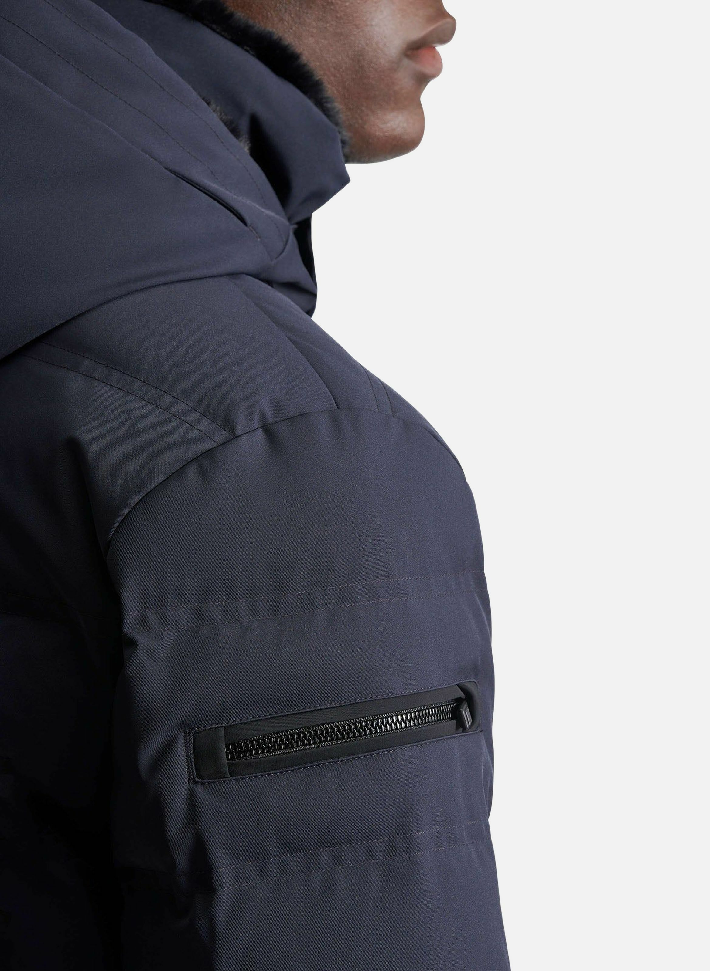 Veste de ski berlioz col montant coupe regular FUSALP Bleu
