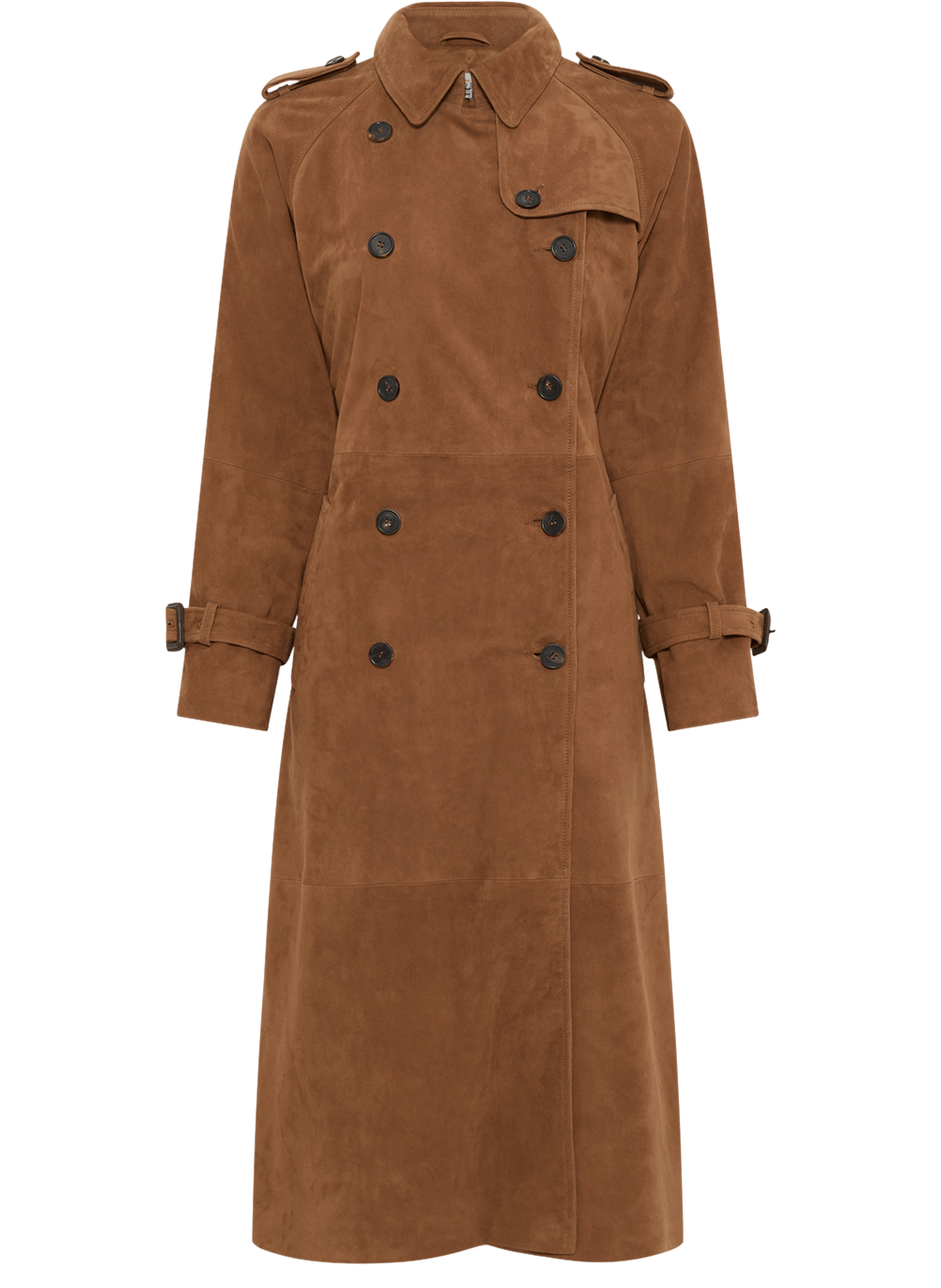 Trench en cuir velours - judy GERARD DAREL Beige