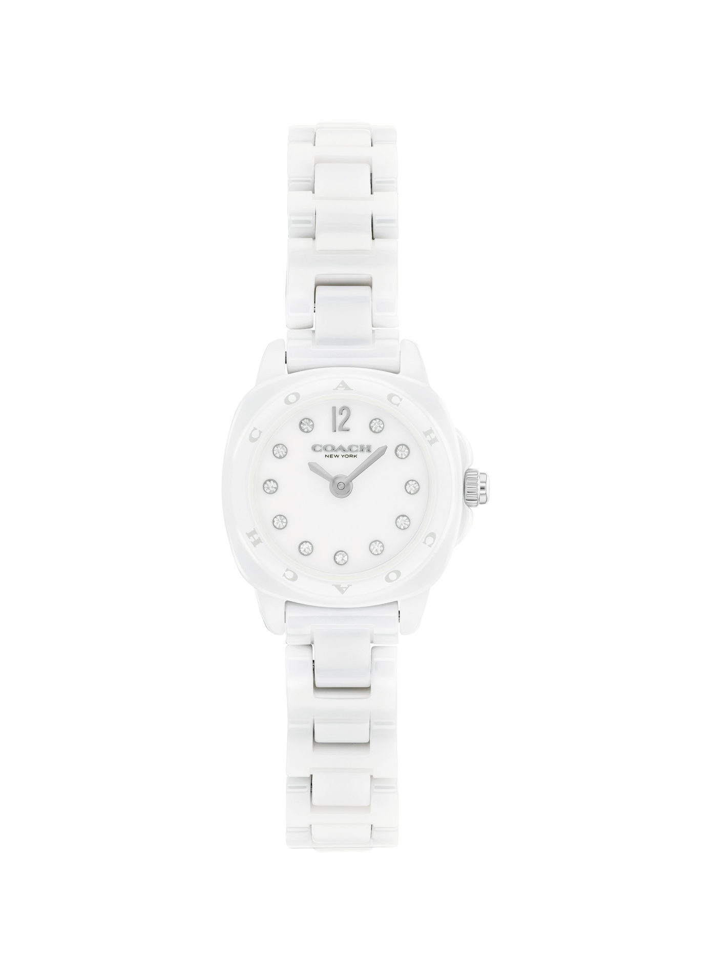 Montre quartz Kitt en céramique COACH MONTRES Blanc