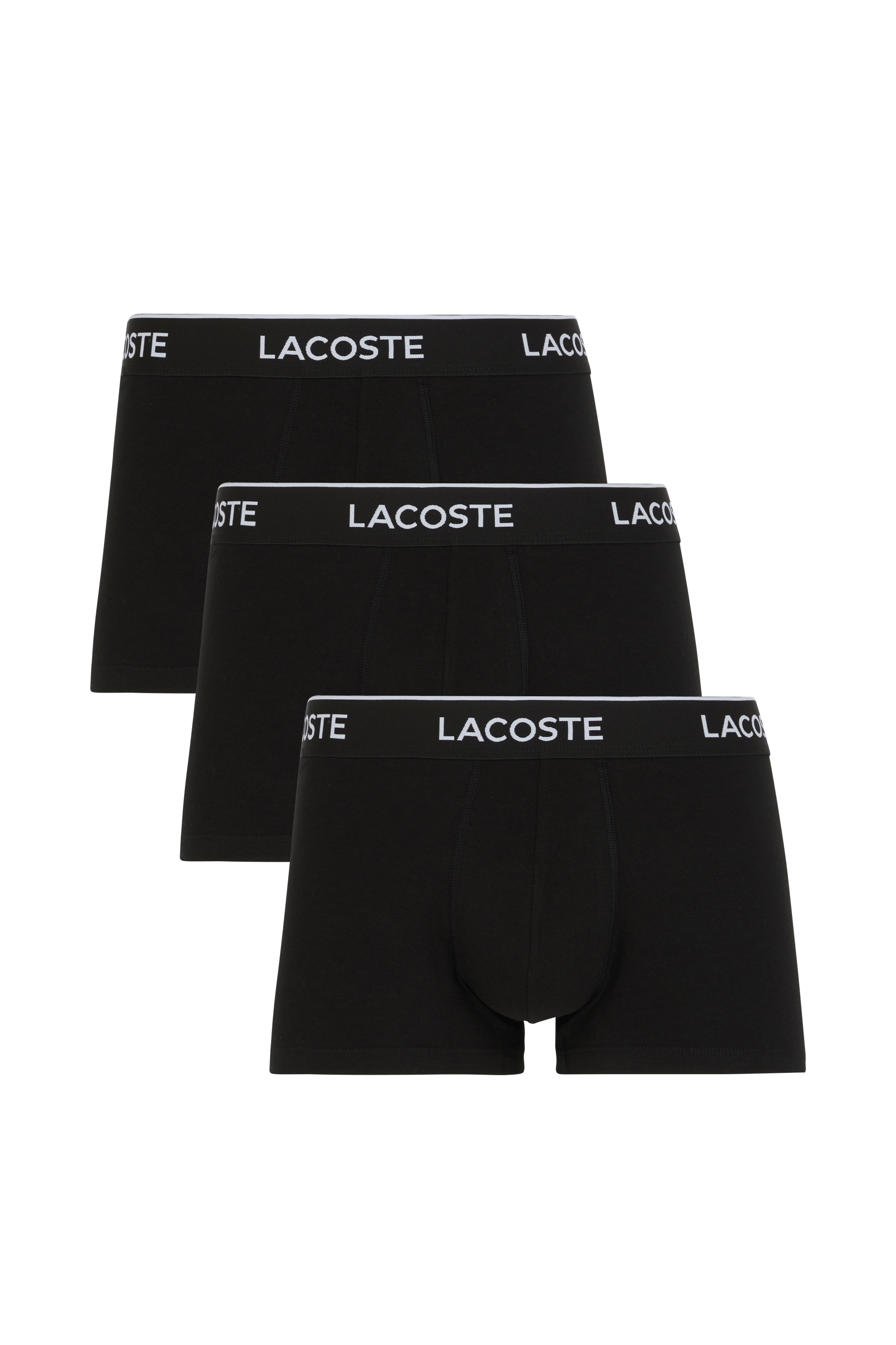 Lot de 3 boxers LACOSTE Noir