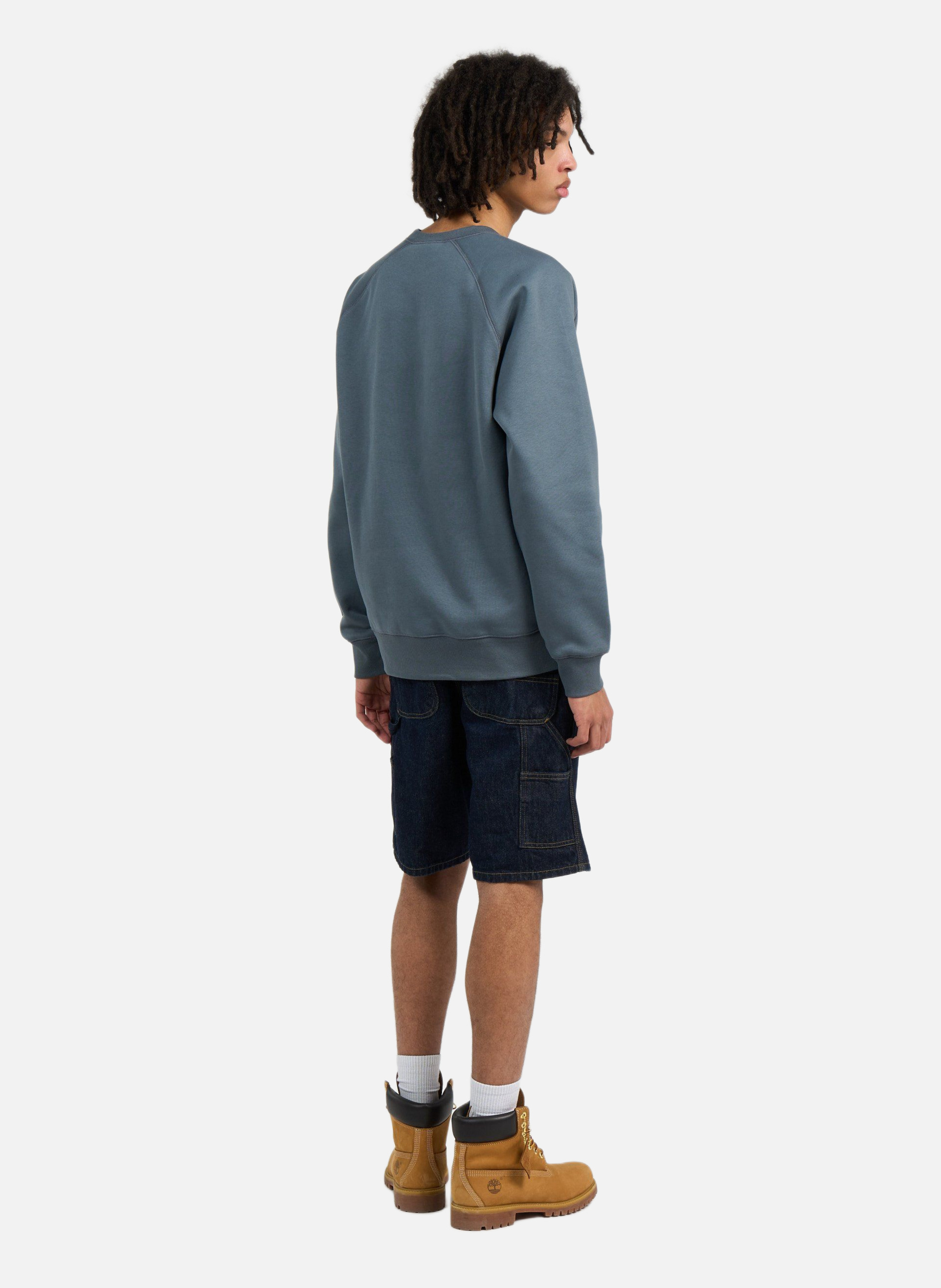 Sweatshirt chase CARHARTT WIP Bleu