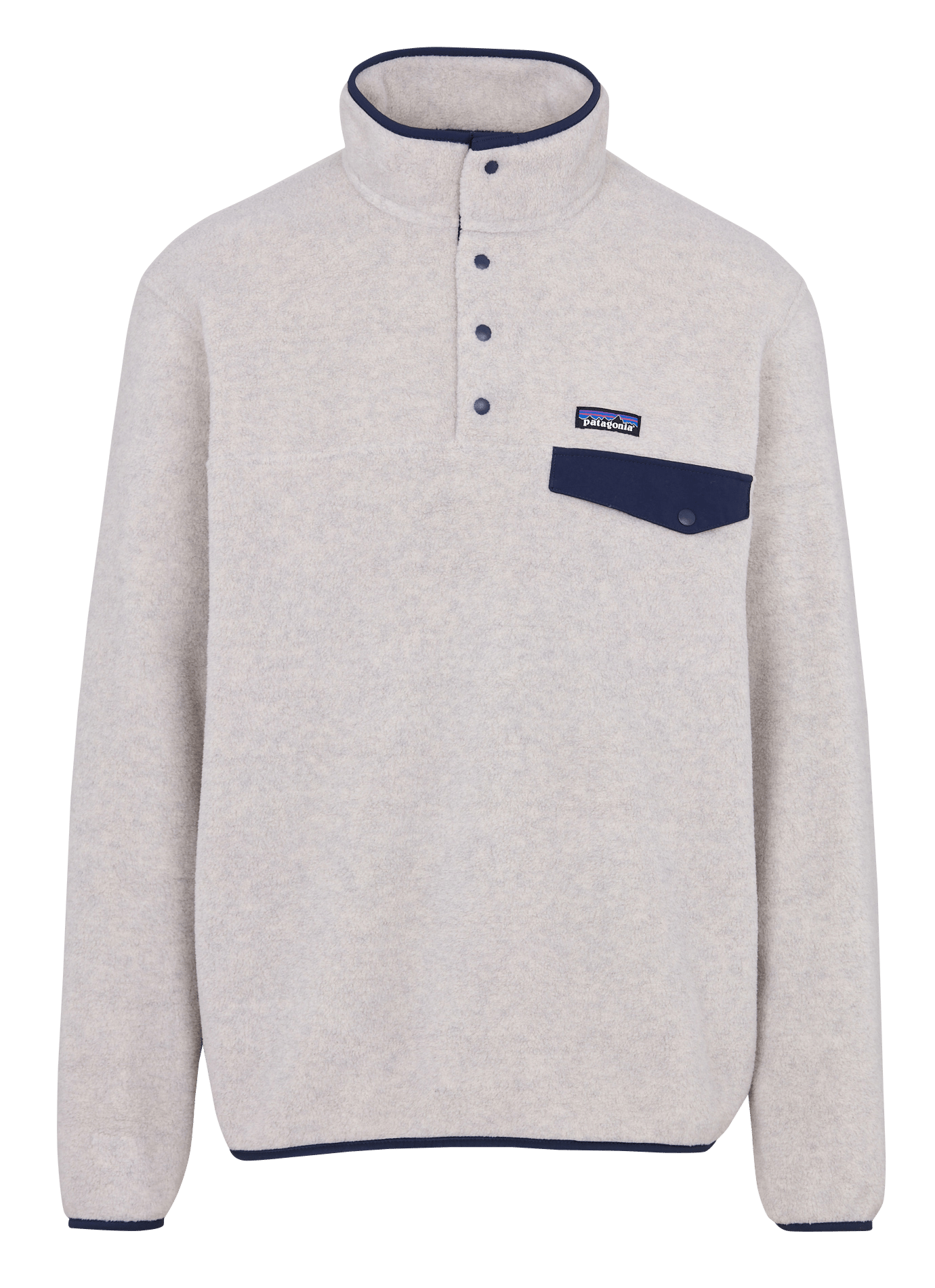 Sweat ample col montant boutonné PATAGONIA Bleu