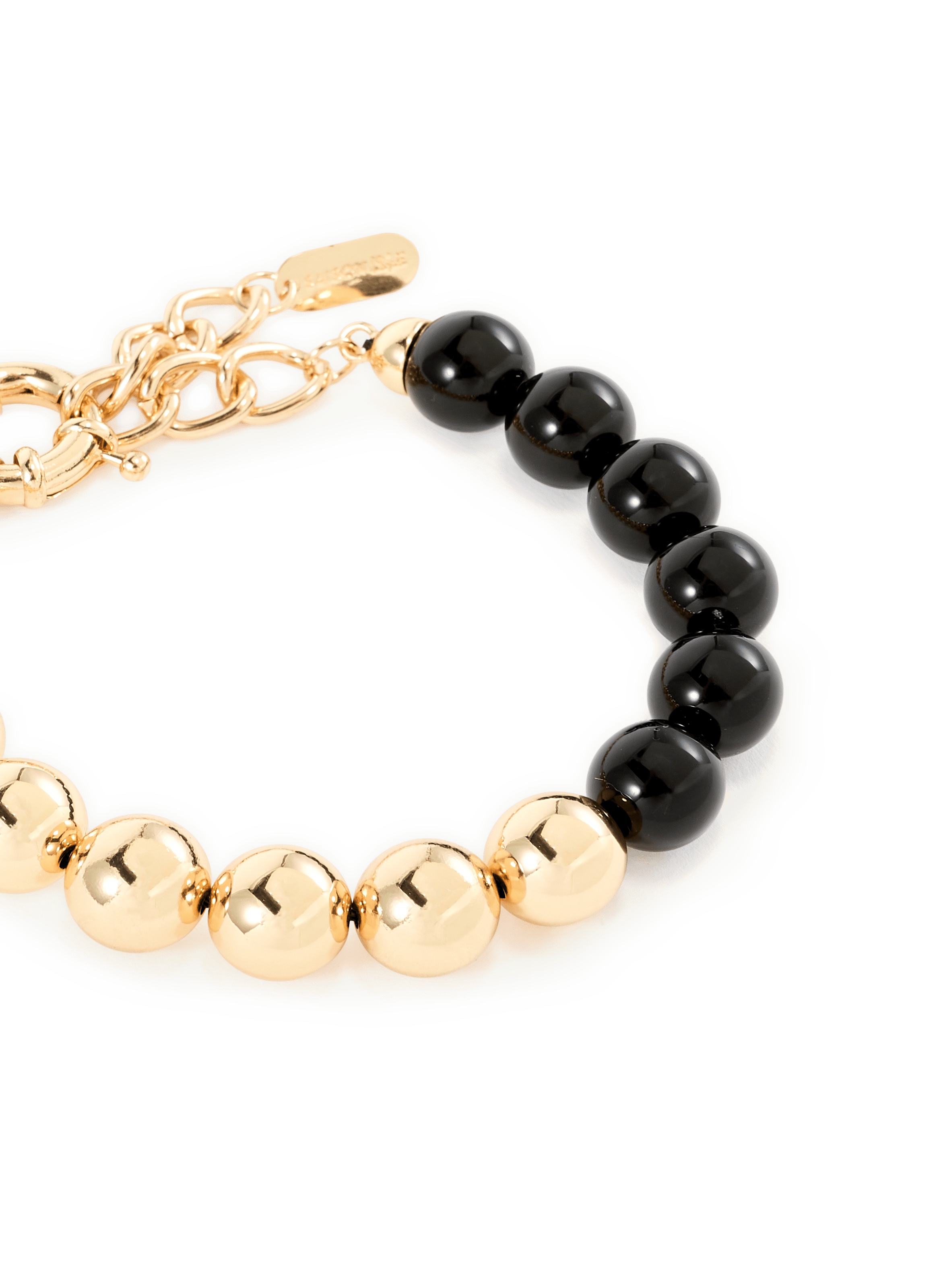 Bracelet en perles fantaisies SAISON 1865 Noir
