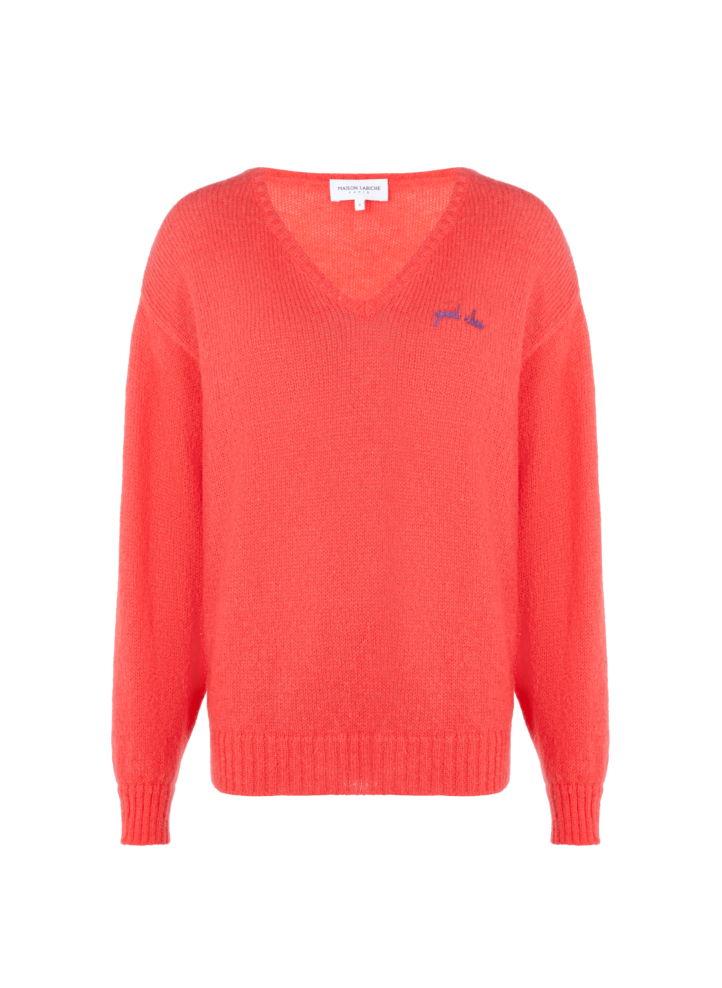 Pull Rivière Good Vibes en laine mélangée