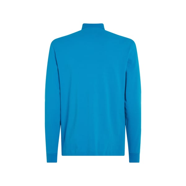 Polo manches longues en coton organique