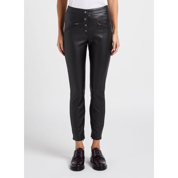 Pantalon slim taille haute