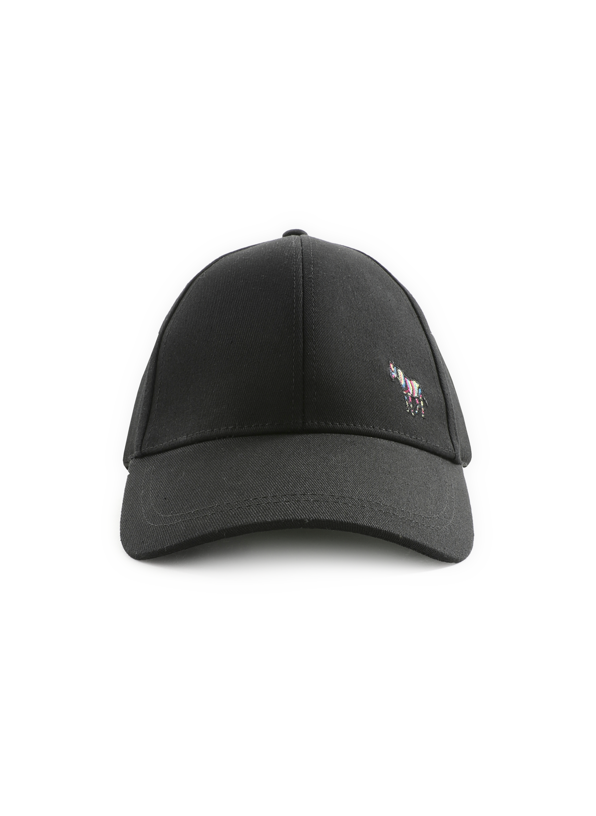 PAUL SMITH Organic cotton baseball cap Black