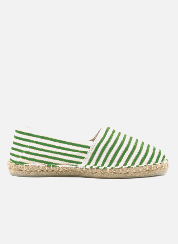Espadrilles toile Vert by JULES & JENN JULES & JENN Espadrilles toile Vert