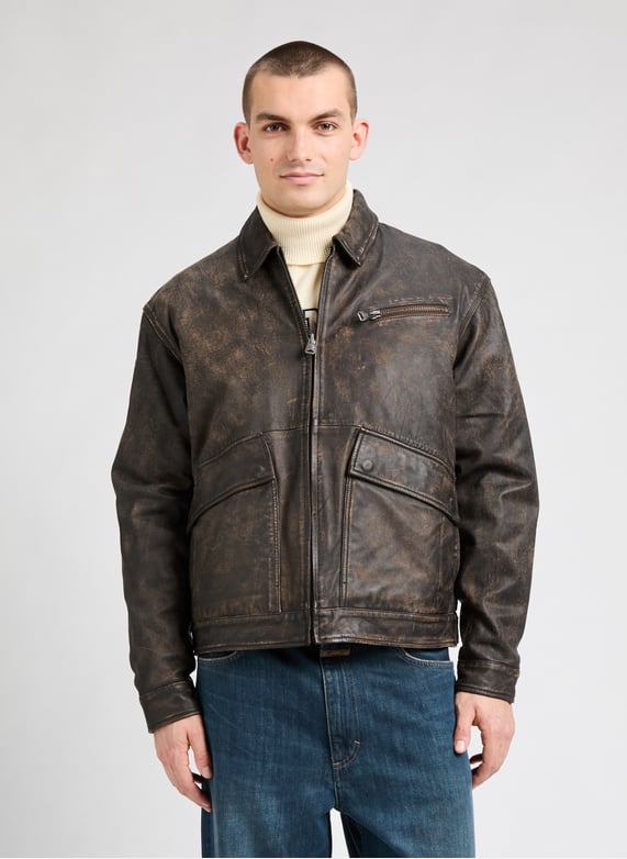 Azzaro Pour Homme Veste Cuir Homme Oakwood, Schott, Redskins