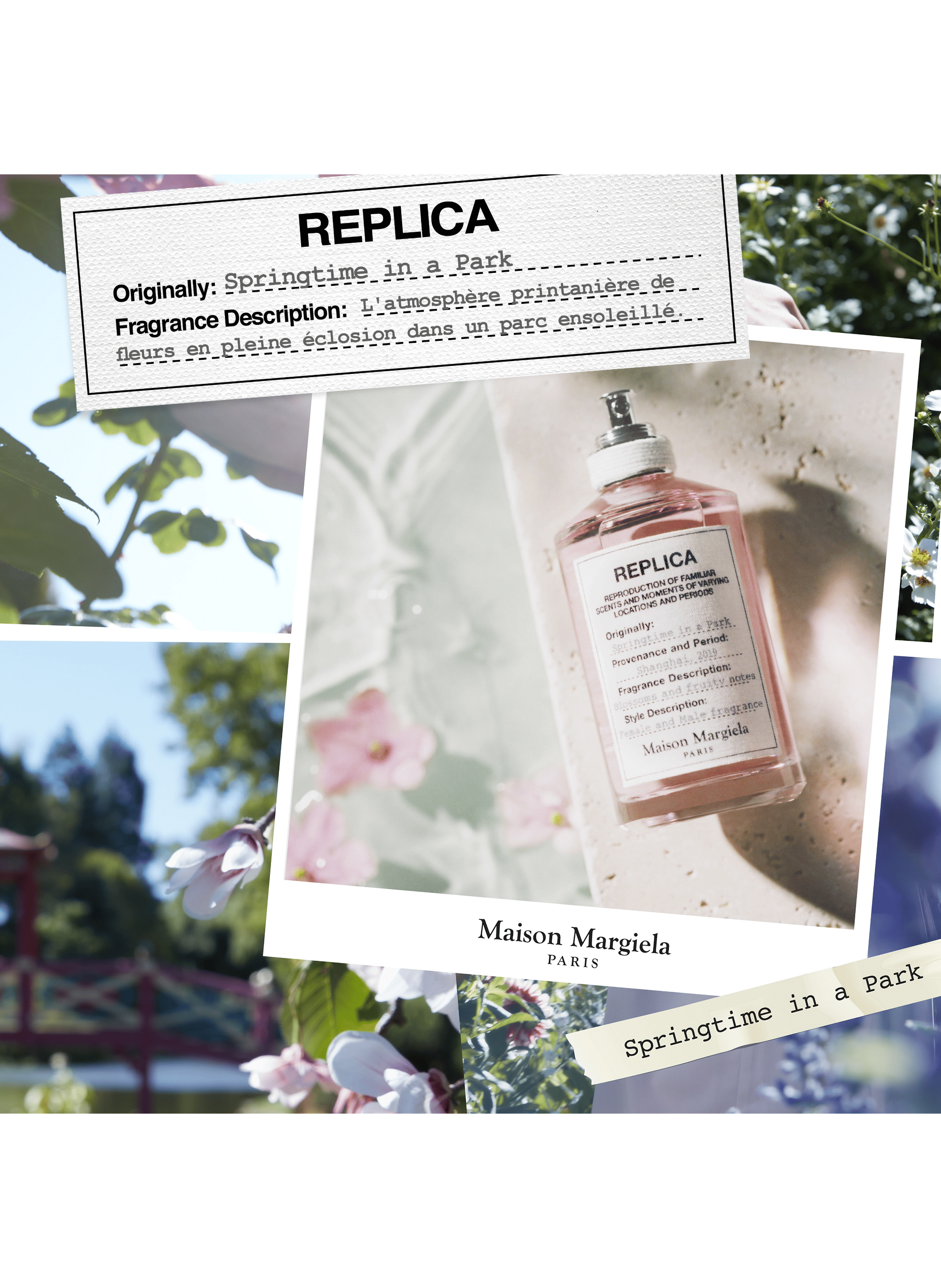 Eau de Toilette REPLICA Springtime in a Park MAISON MARGIELA No color
