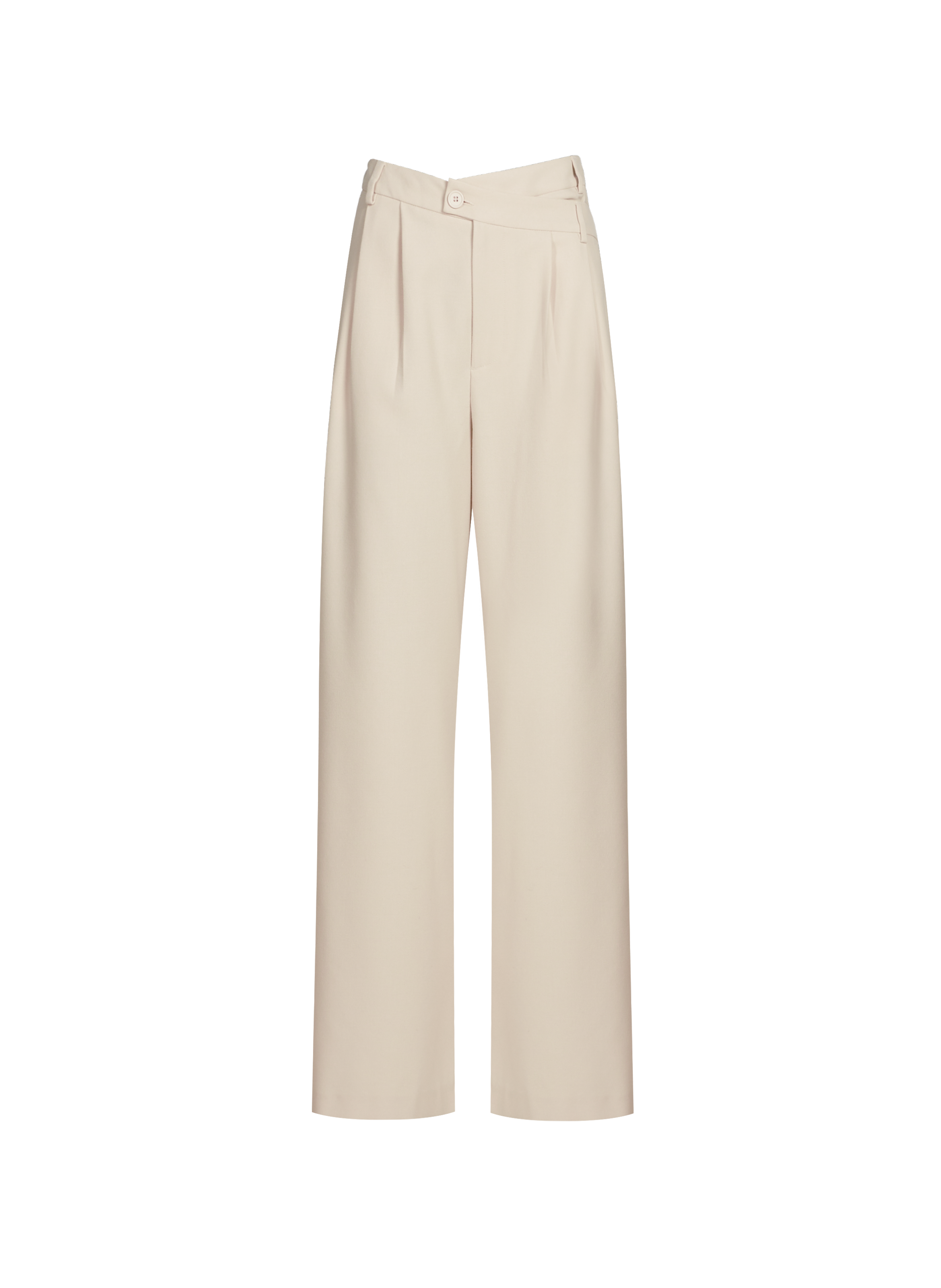 Pantalon large taille haute Ucros SAISON 1865 Beige