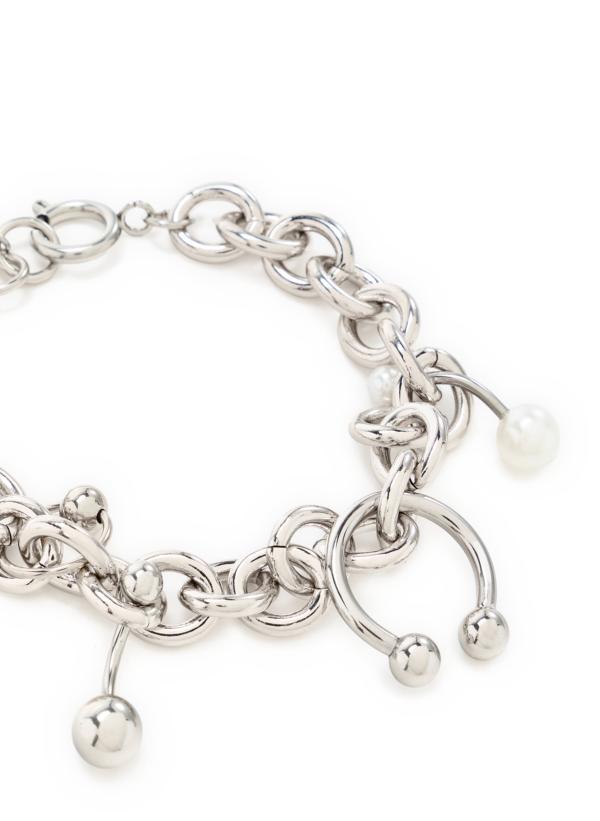 Holly Pearl Bracelet JUSTINE CLENQUET Silver