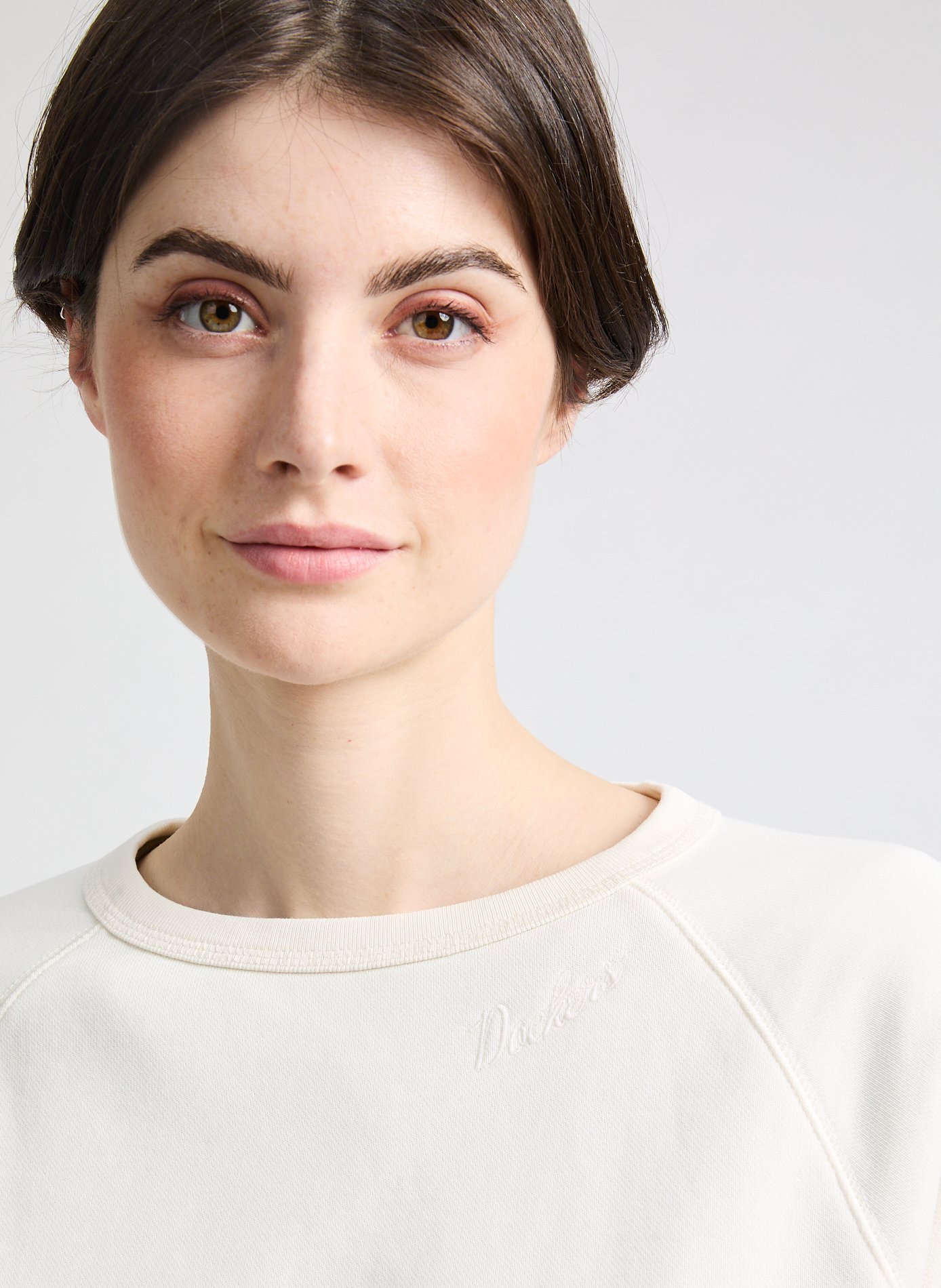 Pull en coton DOCKERS Blanc