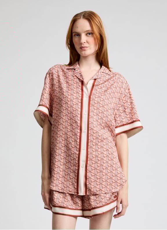 Chemise à imprimé Multicolore by LACOSTE LACOSTE Chemise à imprimé Multicolore