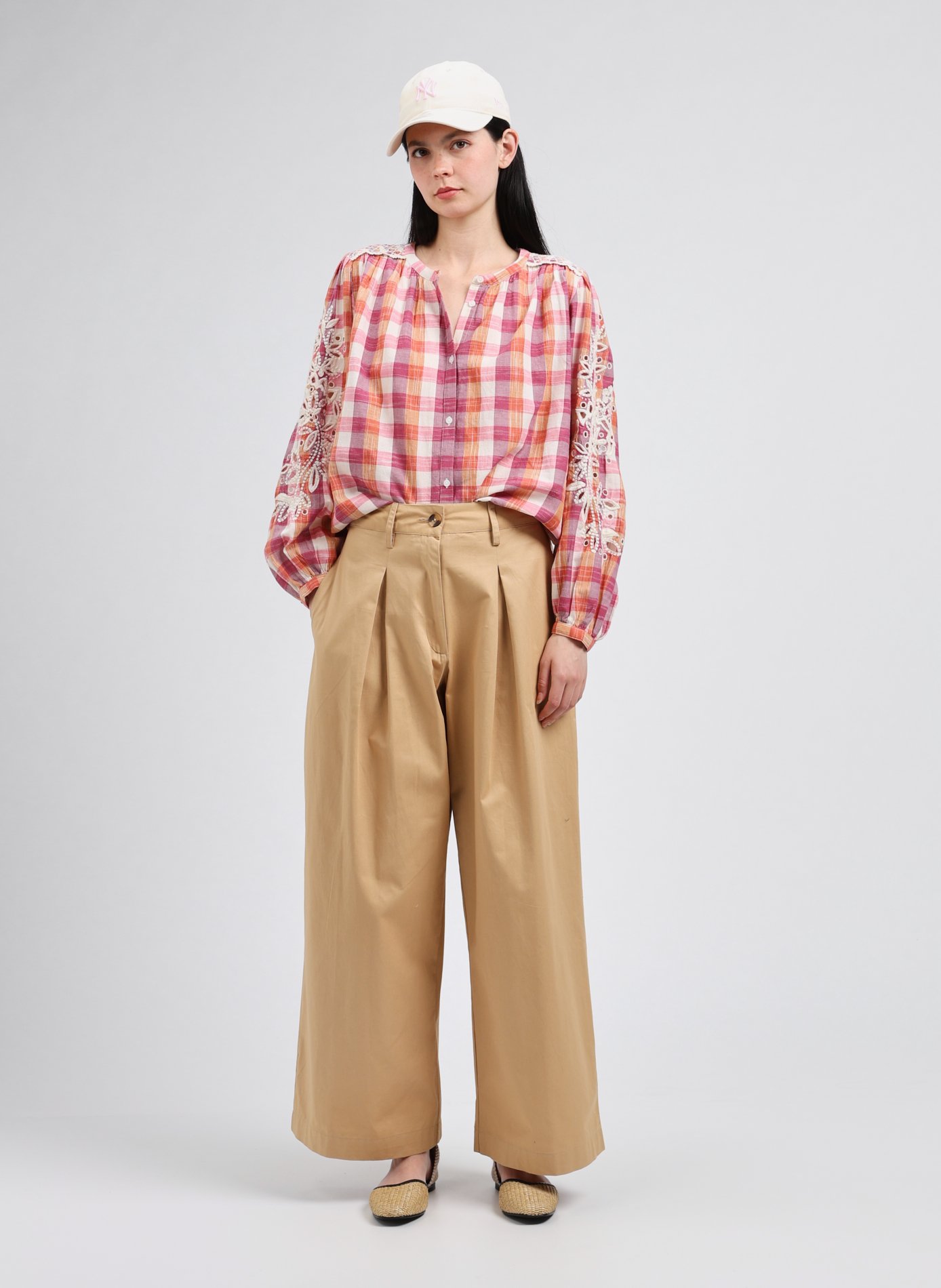 Blouse à carreaux LOUISE MISHA Multicolore