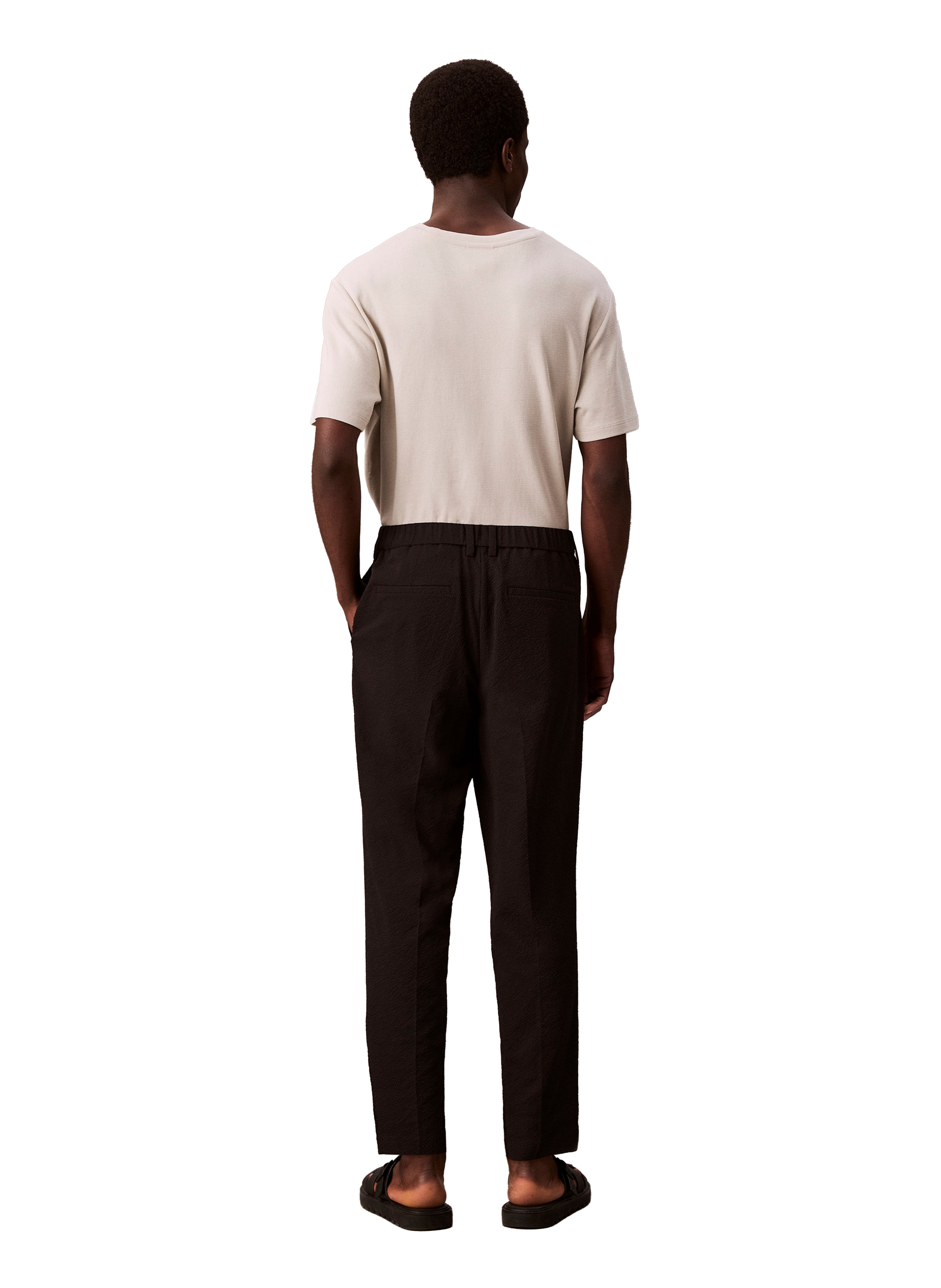 Cigarette trousers  CALVIN KLEIN Black
