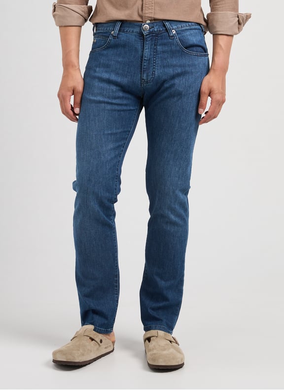 Regular fit jeans Blue by EMPORIO ARMANI EMPORIO ARMANI Regular fit jeans Blue