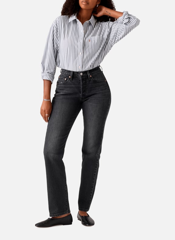 Jean droit Noir by LEVI'S LEVI'S Jean droit Noir
