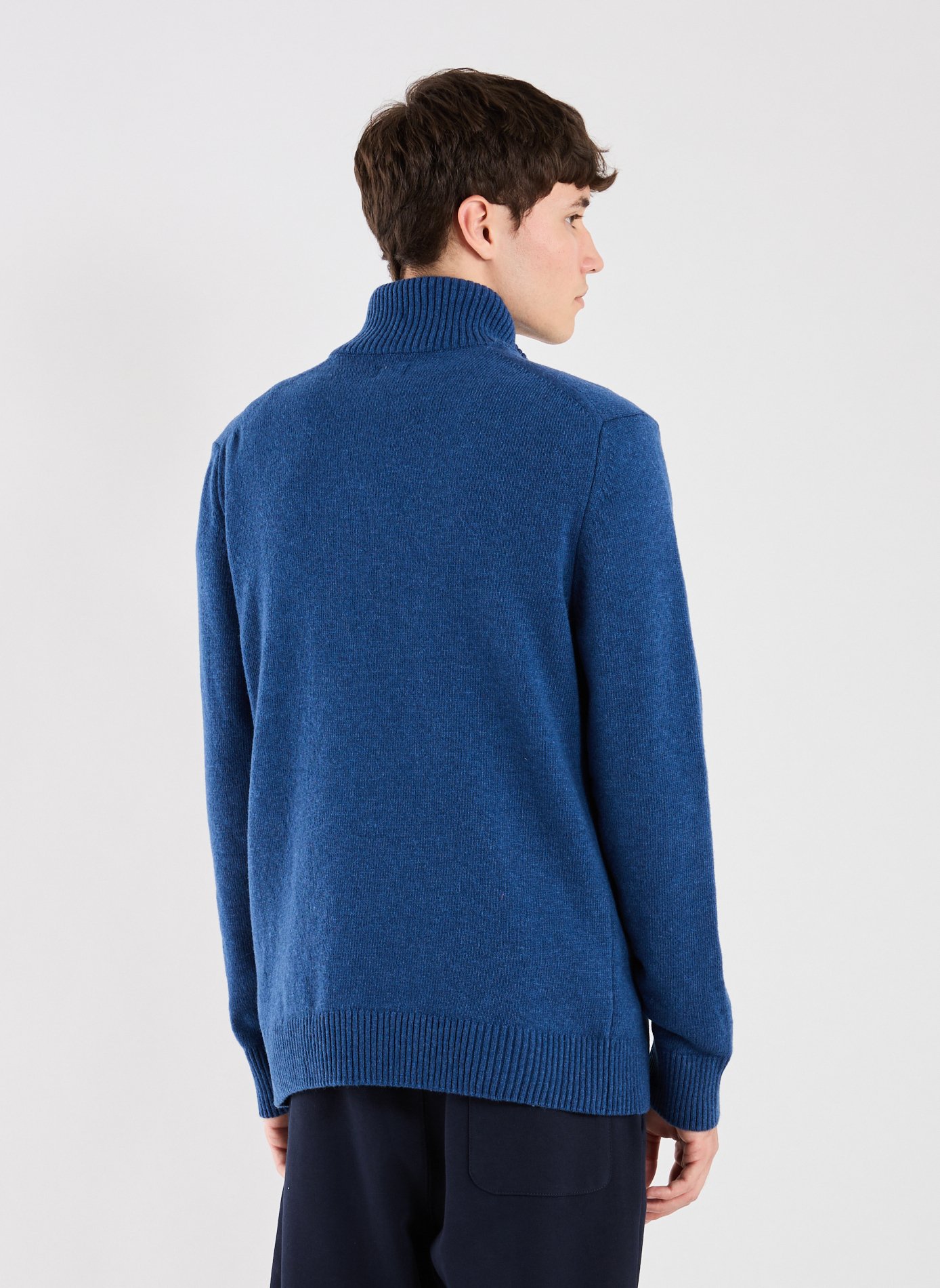 Knit Gefil Sweater AU PRINTEMPS PARIS Blue
