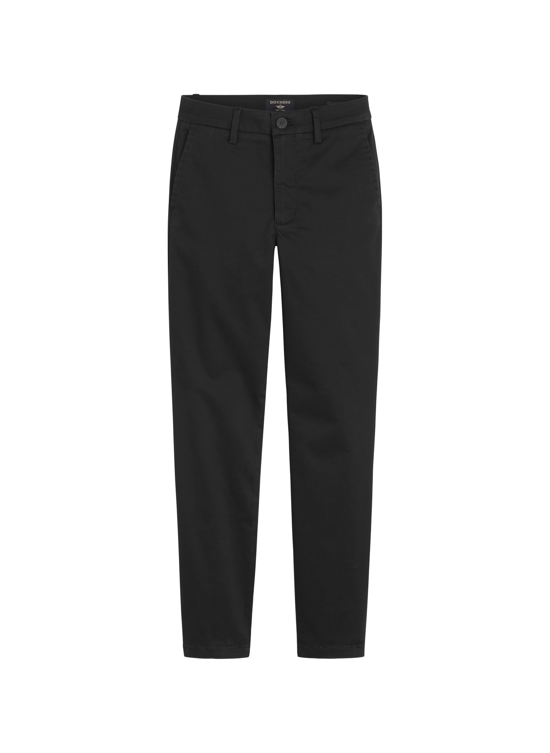 Cotton chino trousers DOCKERS Black