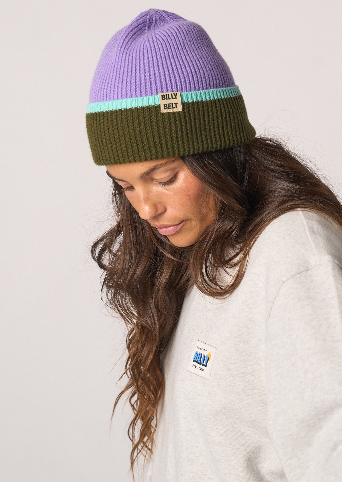 Bonnet en laine BILLYBELT Violet