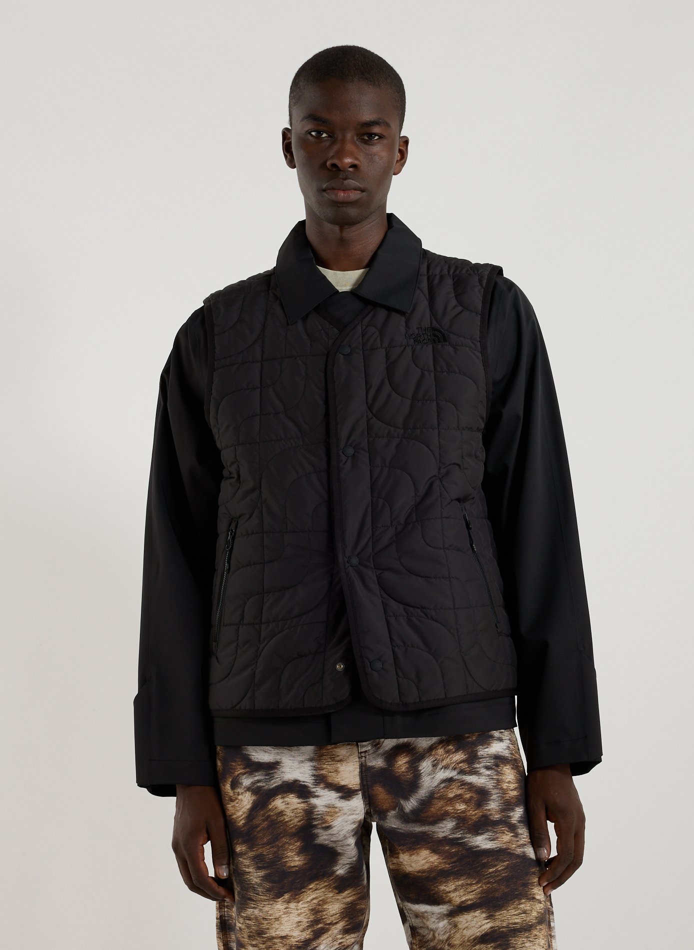 THE NORTH FACE Veste col classique avec gilet intérieur amovible Black