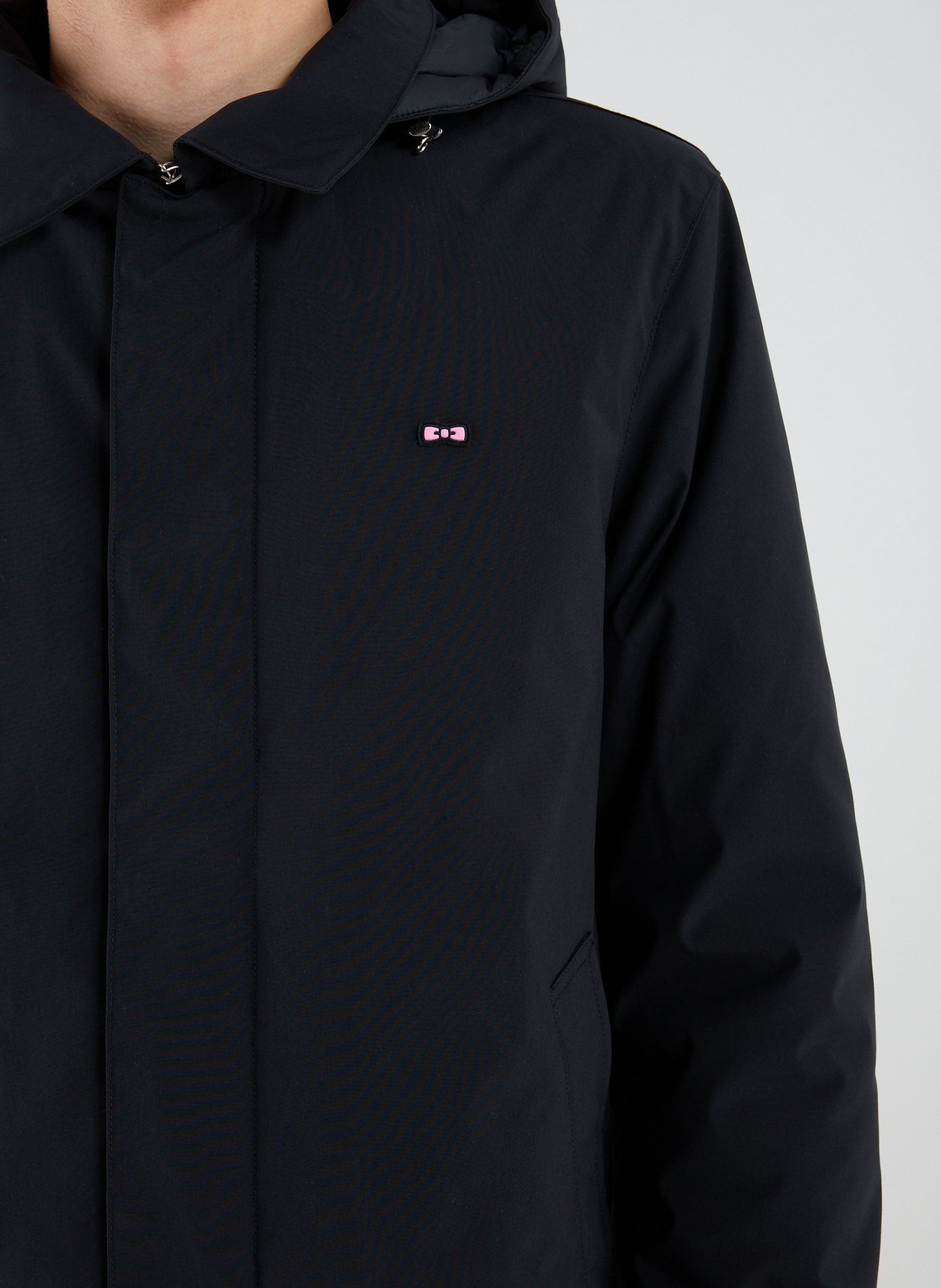 Mid-length jacket EDEN PARK Black
