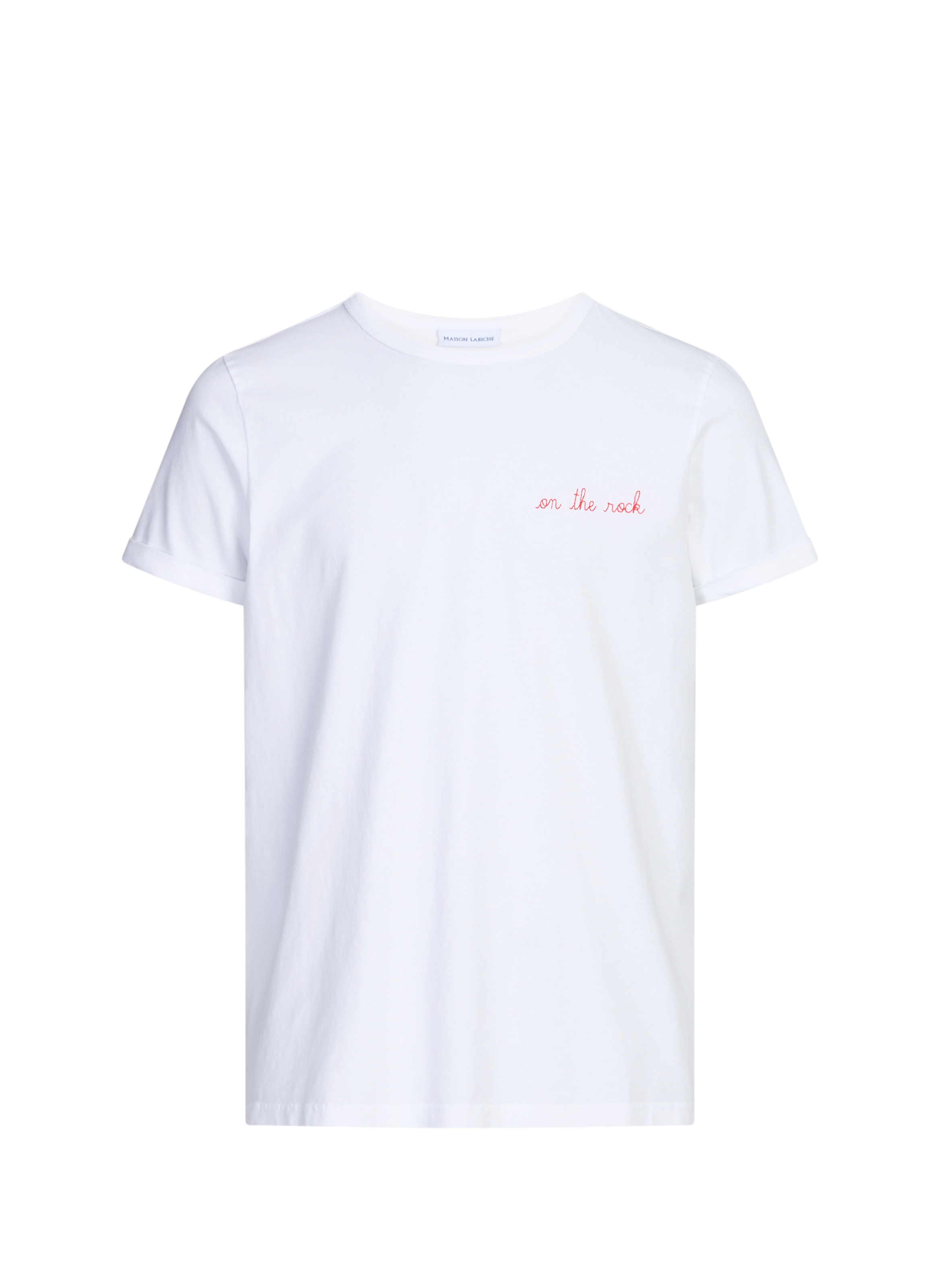 MAISON LABICHE Poitou On the Rock T-shirt White
