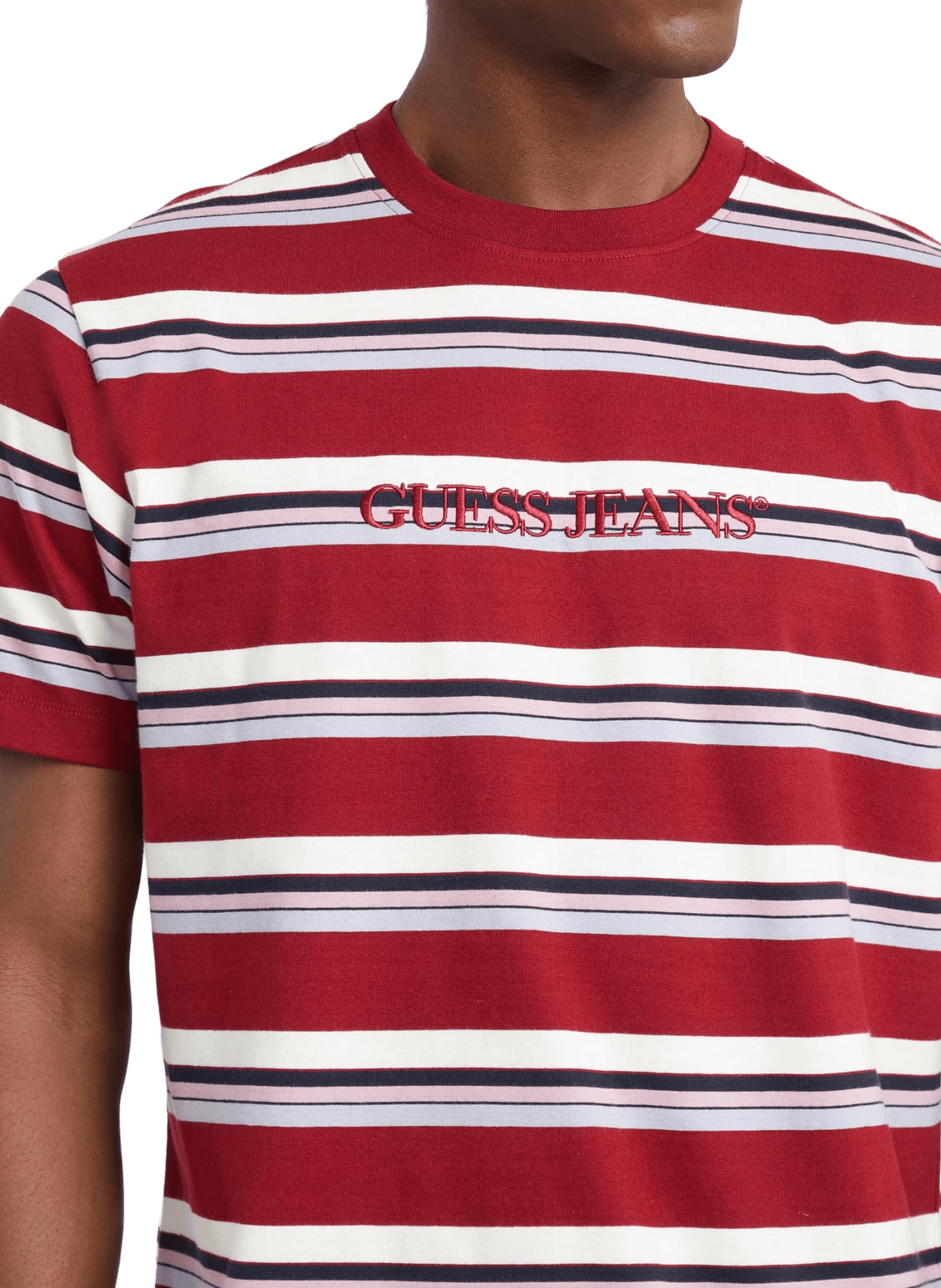Striped T-shirt GUESS Red