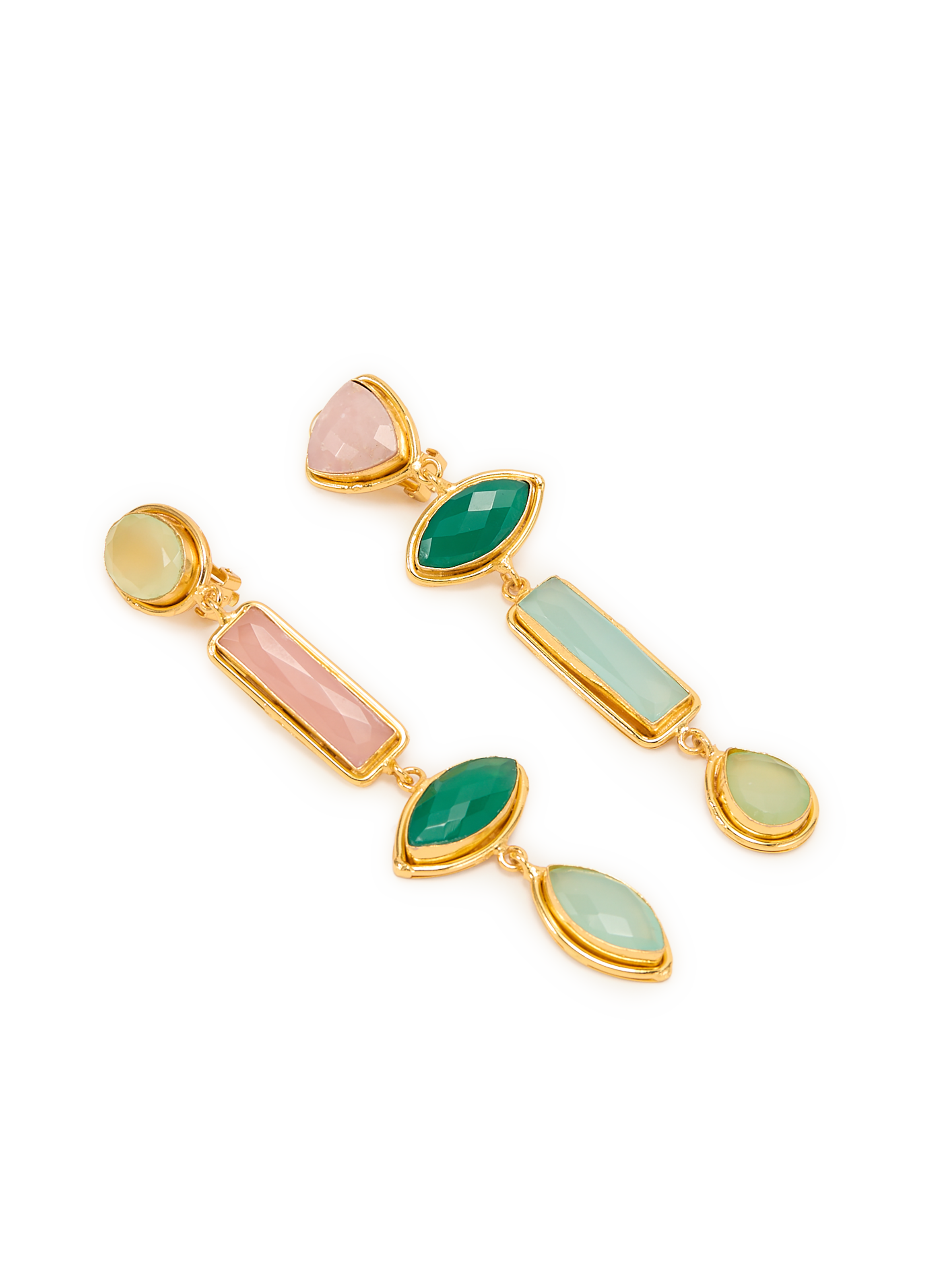 Boucles d'oreille Cascade SYLVIA TOLEDANO Multicolore