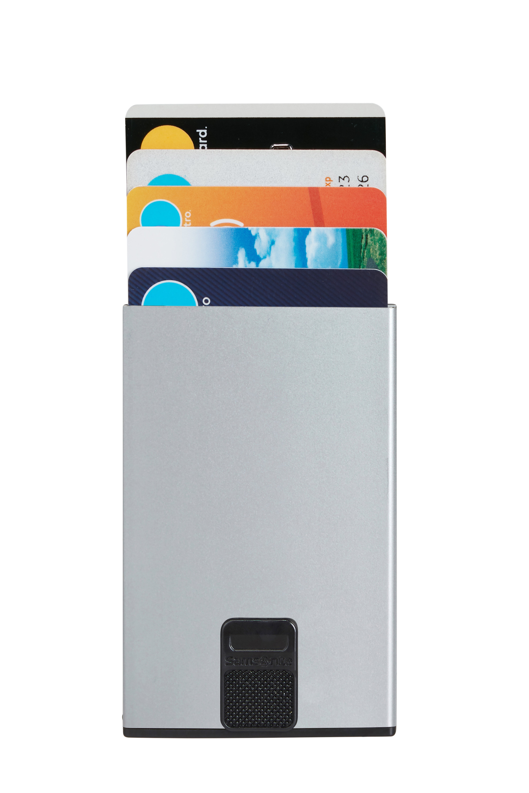 Alu fit credit card holder taille s SAMSONITE Argent