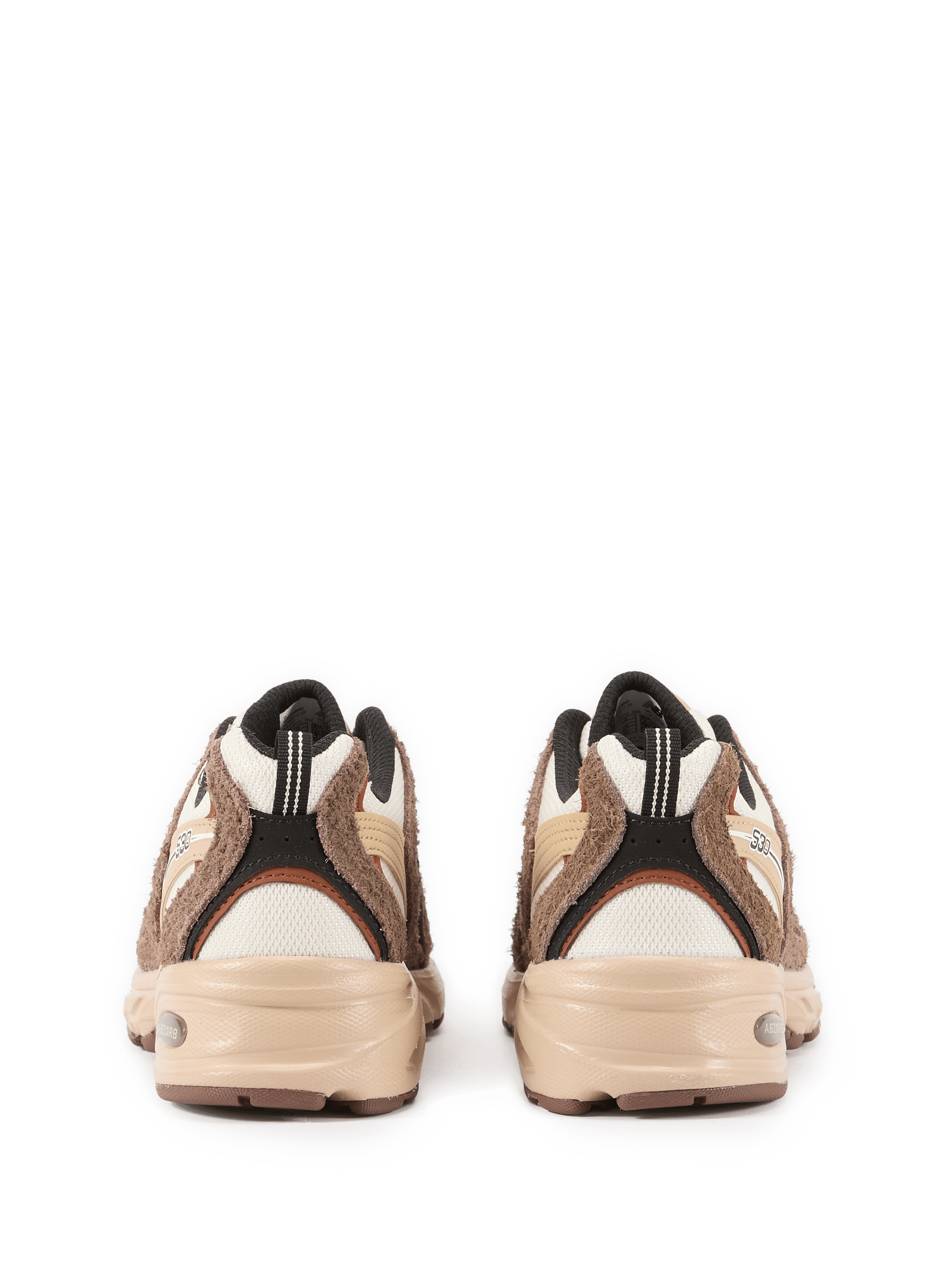 Low-top 530 sneakers in blended leather and cotton NEW BALANCE Multicolour