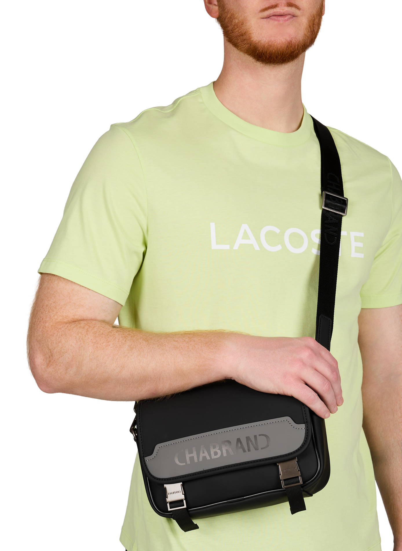 Sac à bandoulière à logo CHABRAND Noir