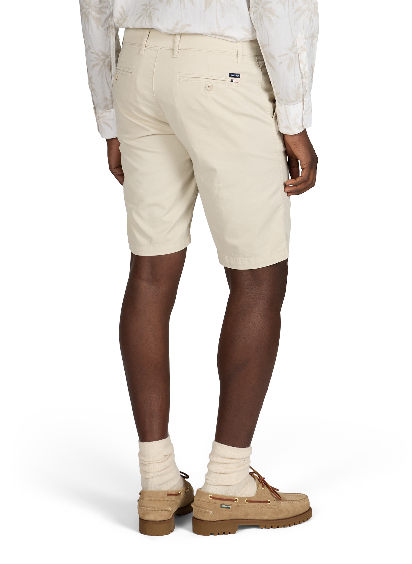 Bermuda in misto cotone uni EDEN PARK Beige