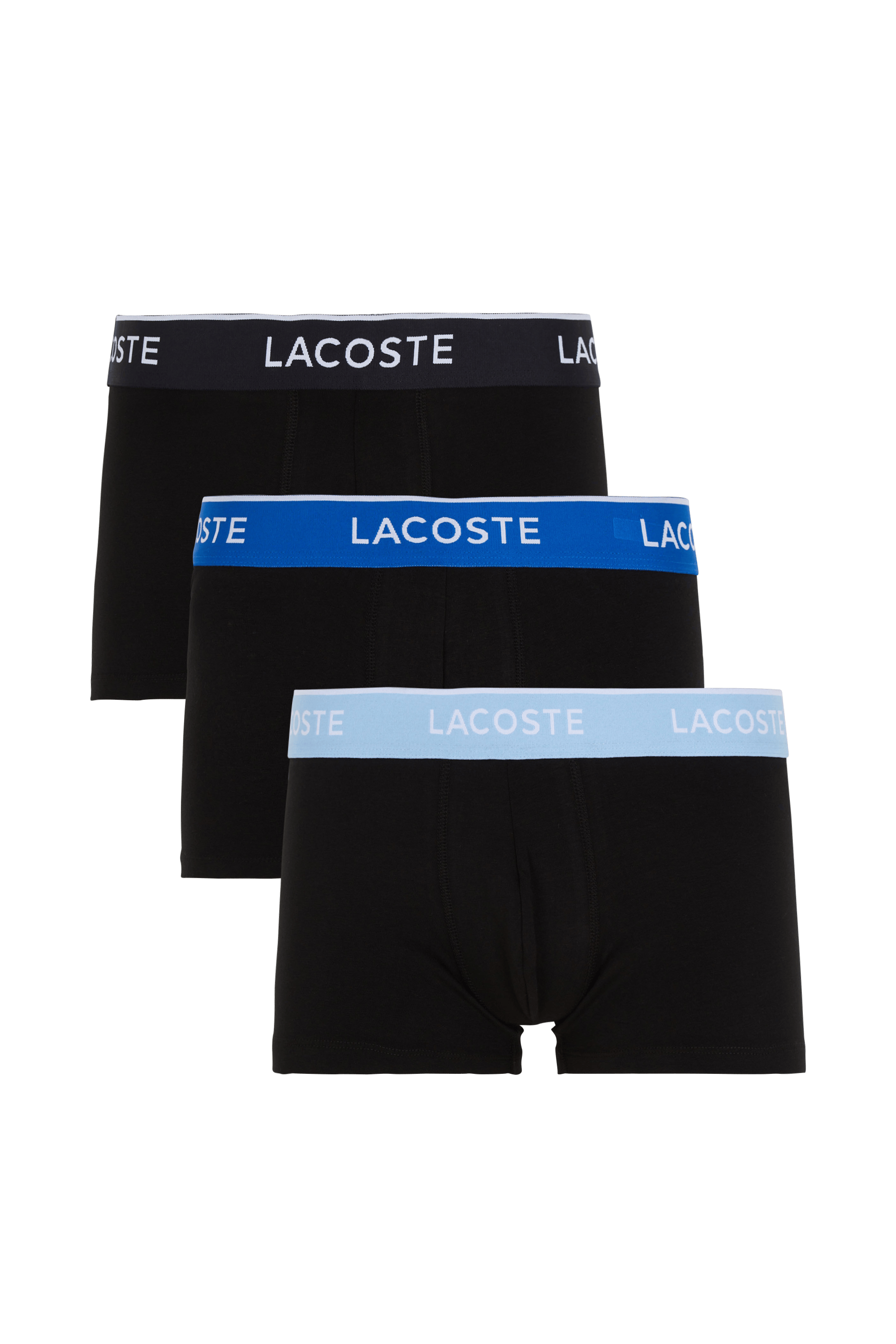 Lot de 3 boxers LACOSTE Multicolore
