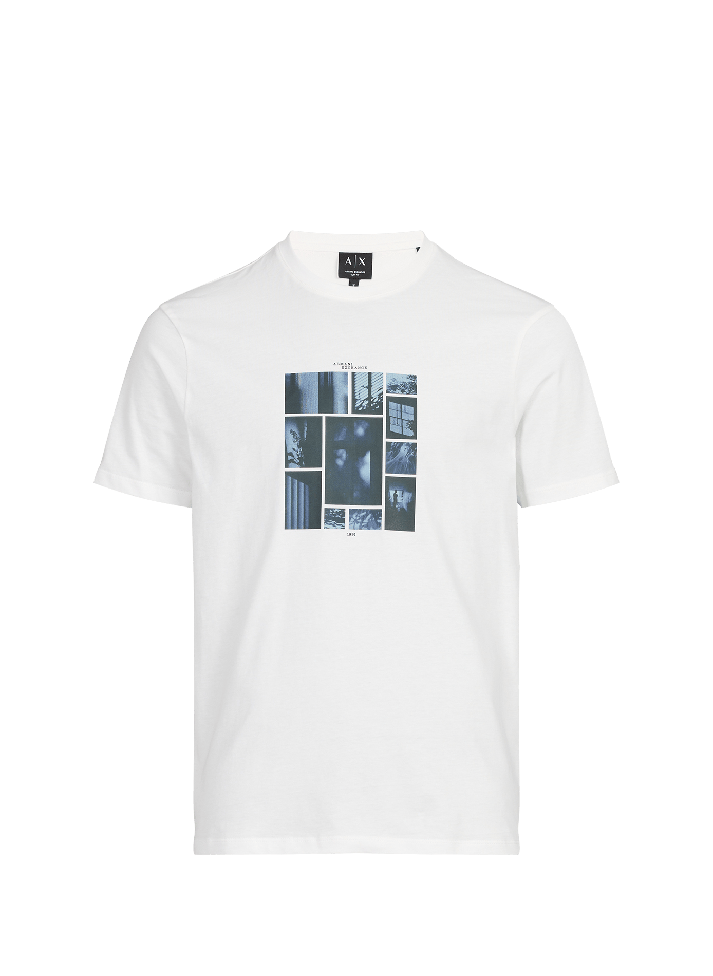 Cotton T-shirt ARMANI EXCHANGE White