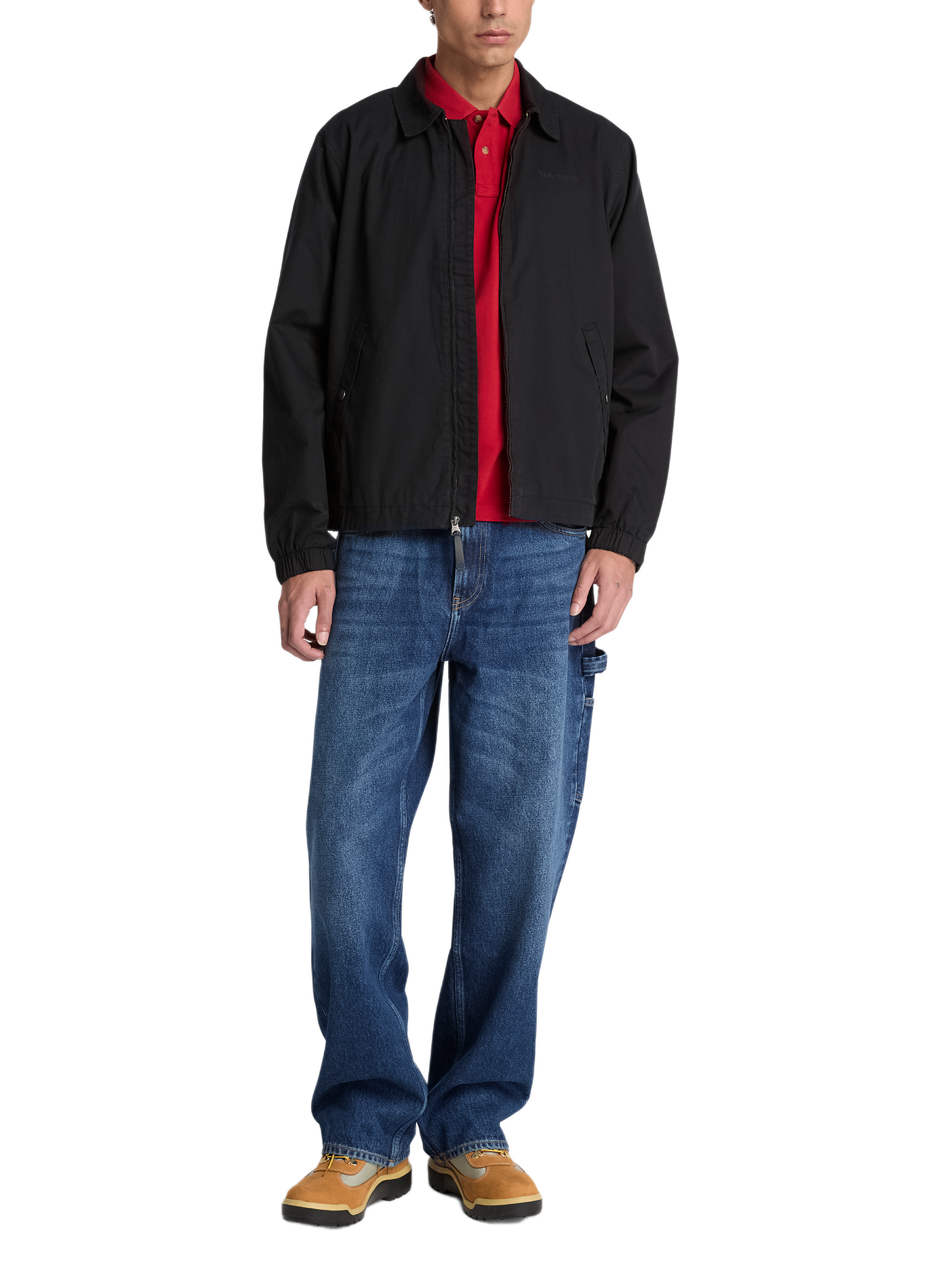 Straight Stratham cotton jacket TIMBERLAND Black