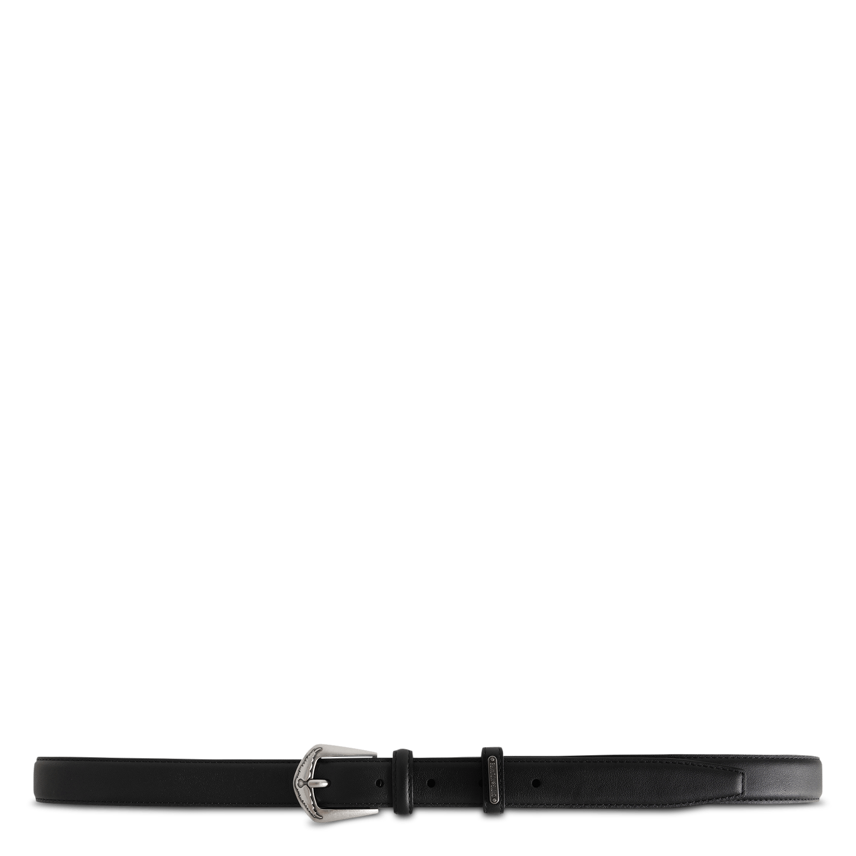 Ceinture en cuir jim ZADIG&VOLTAIRE Noir