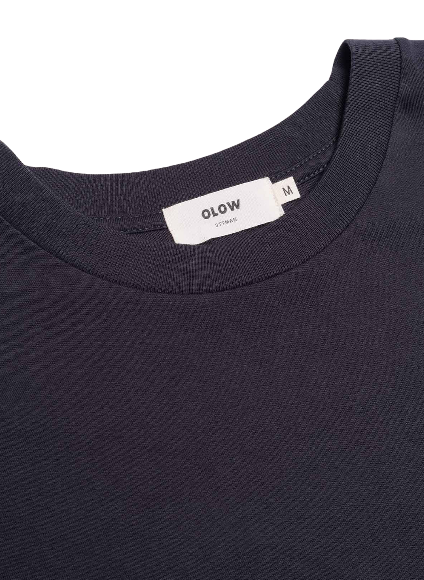 Oversized cotton T-shirt OLOW Black
