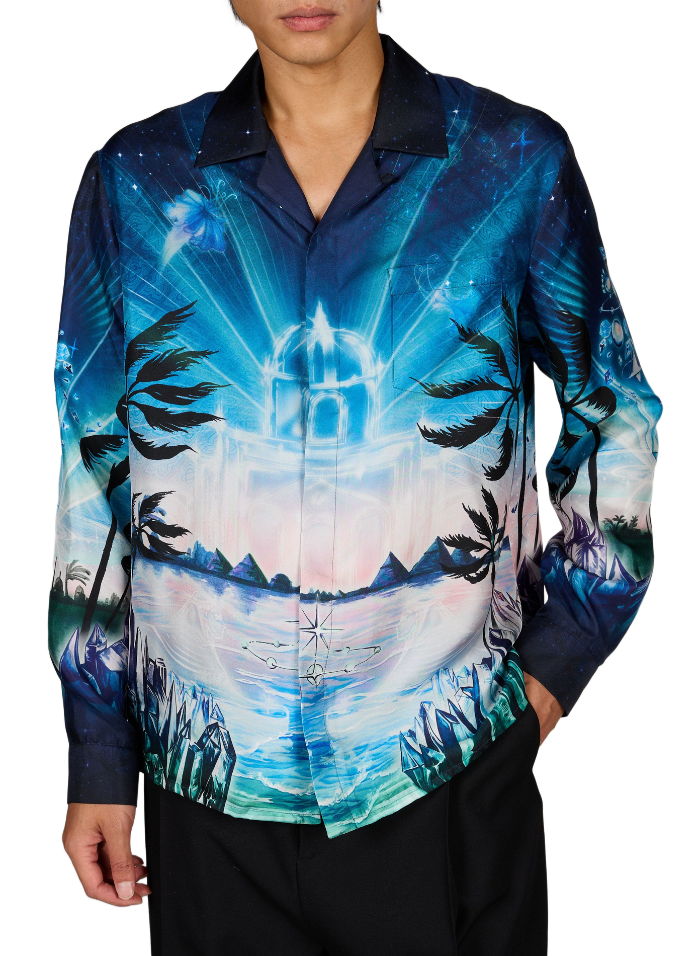 Printed silk shirt CASABLANCA PARIS Multicolour
