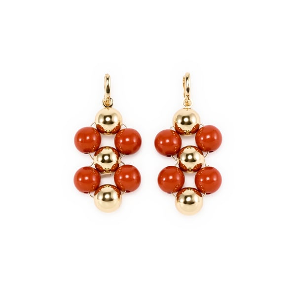 Boucles d'oreilles en perles fantaisies Boucles d'oreilles en perles fantaisies