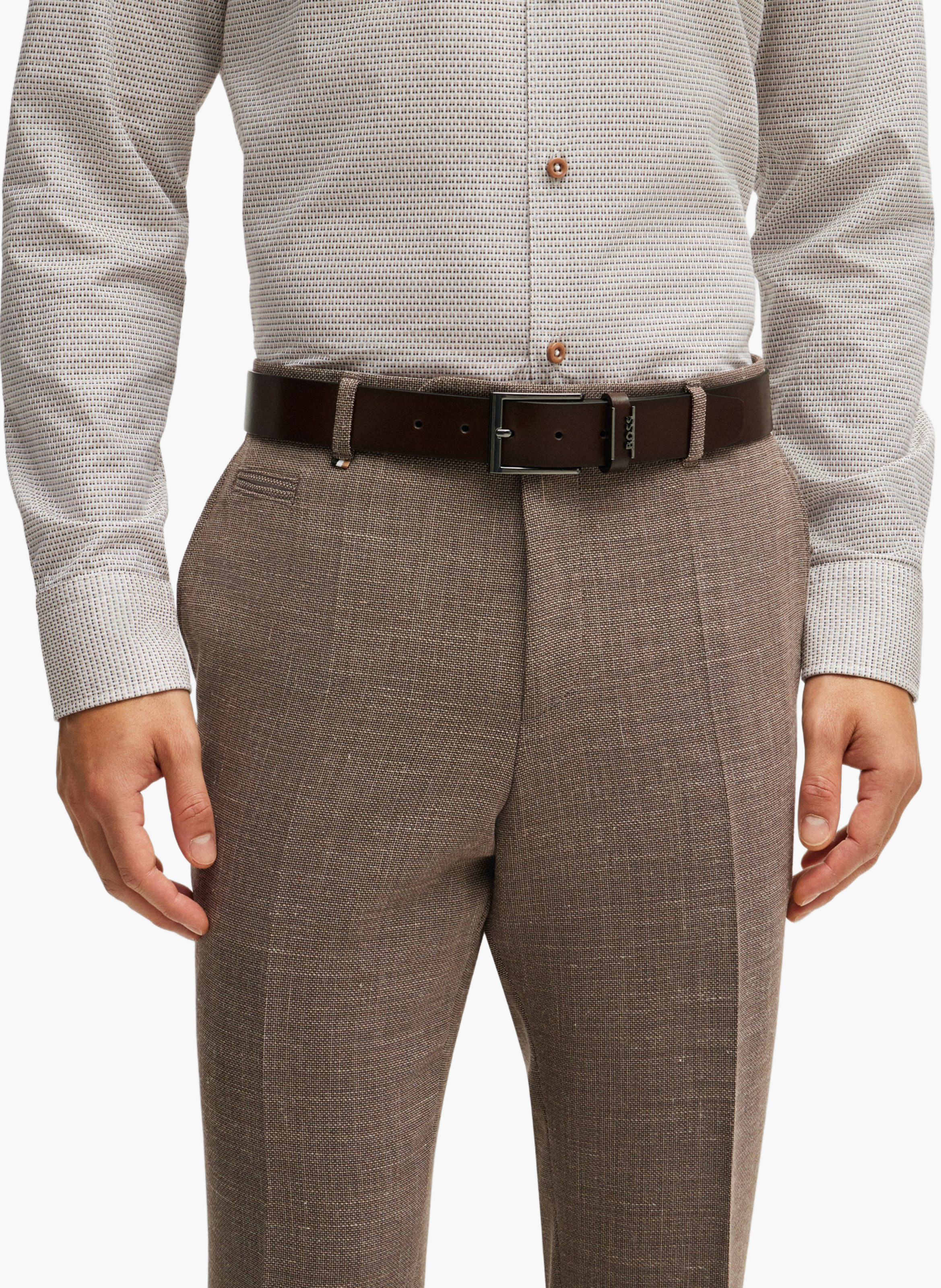 Boss Boss Ceinture en cuir de vache