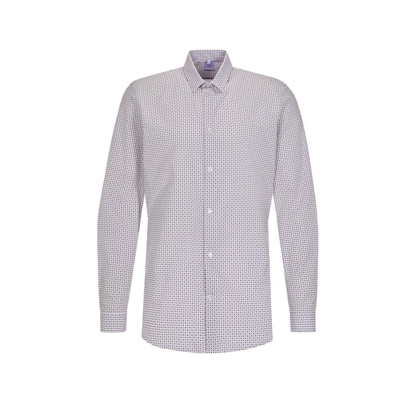 Chemise à imprimé en popeline de coton Chemise à imprimé en popeline de coton