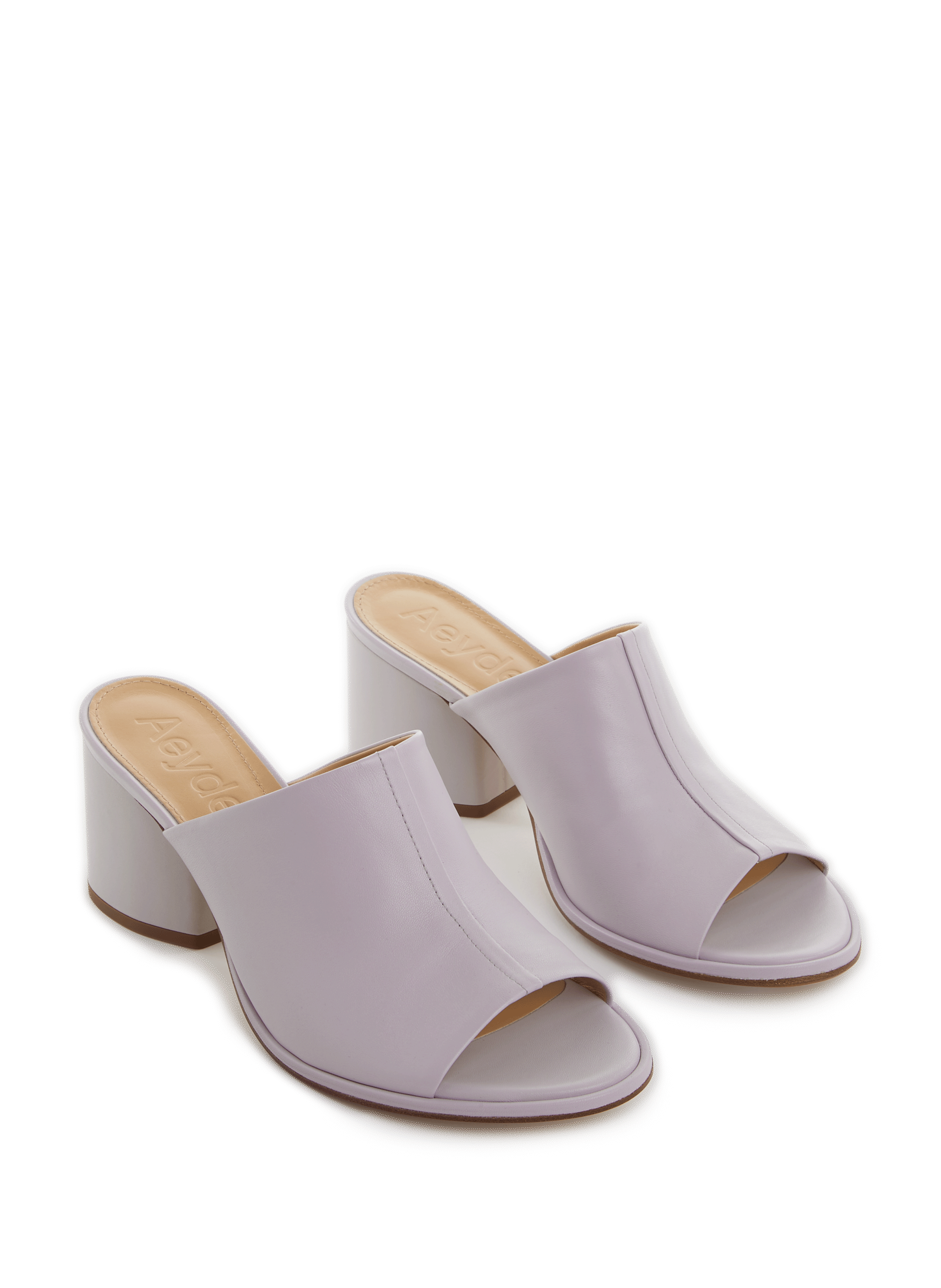 Mules Amanda en cuir AEYDE Violet